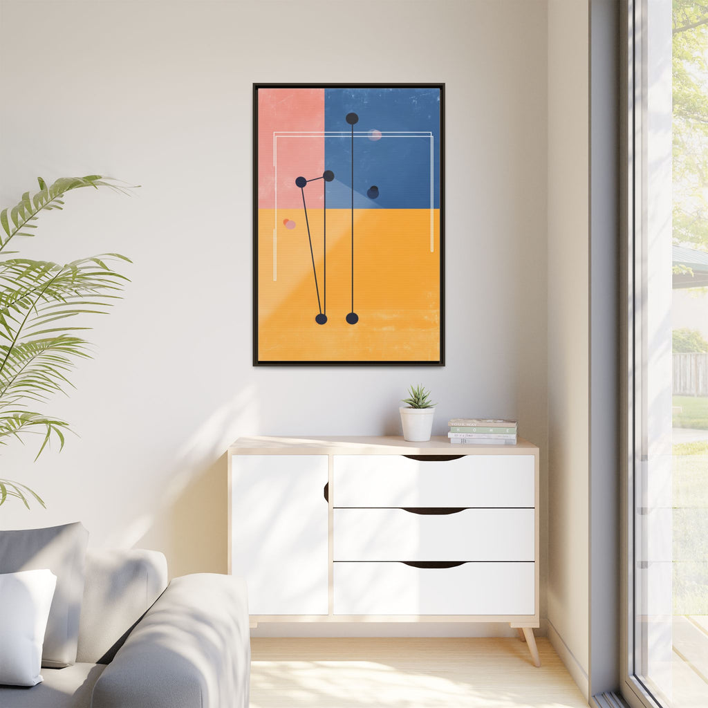 Nexus of Connection: Geometric Abstraction, Modernist Composition, Digital Color Blocks   |   Custom Orders Accepted