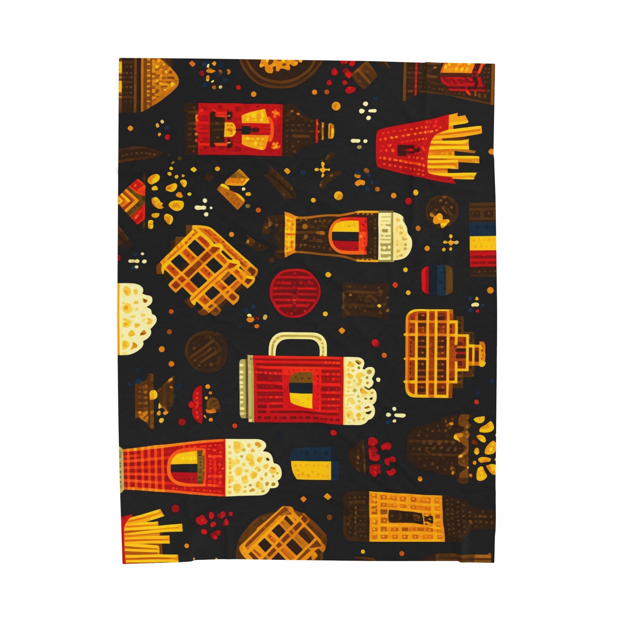 Belgian Feast: Pixel Culinary Tribute, Graphic Gastronomic Celebration   |   Custom Orders Accepted