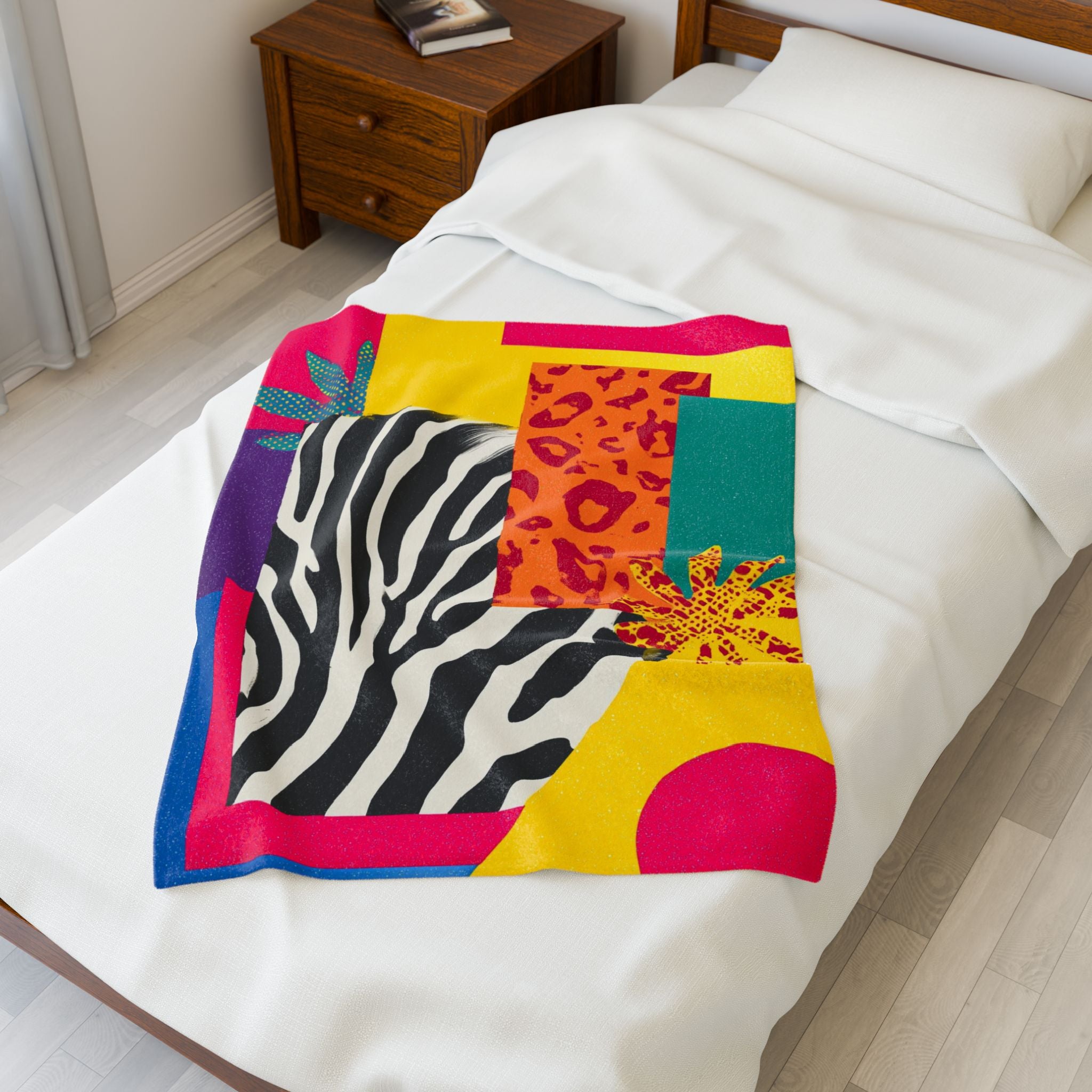 Wild Geometrics: Memphis Design Meets Animal Prints, Pop Art Color Explosion   |    Custom Orders Available