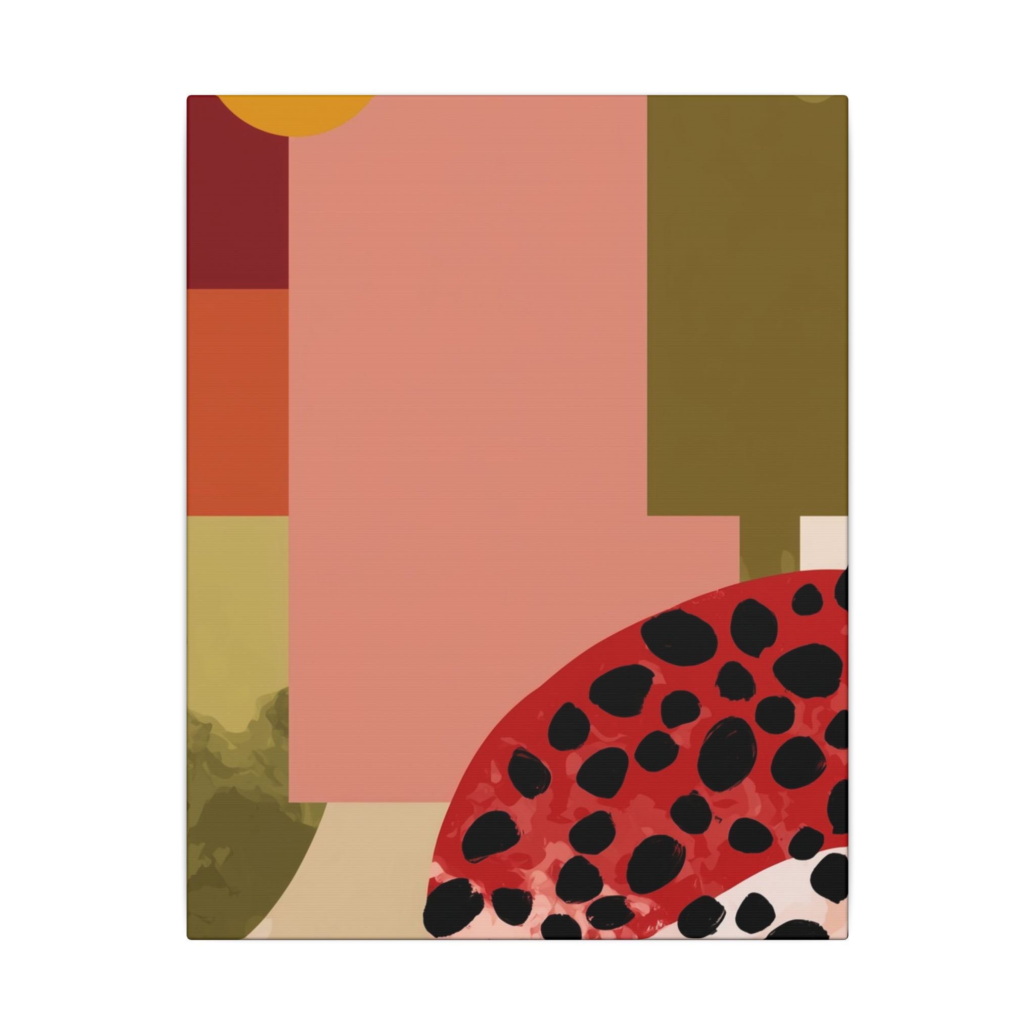 Geometric Harmony: Rectangles in Motion, Mid-Century Modern Composition, Abstract Earth Tone Precision   |   Custom Orders Accepted