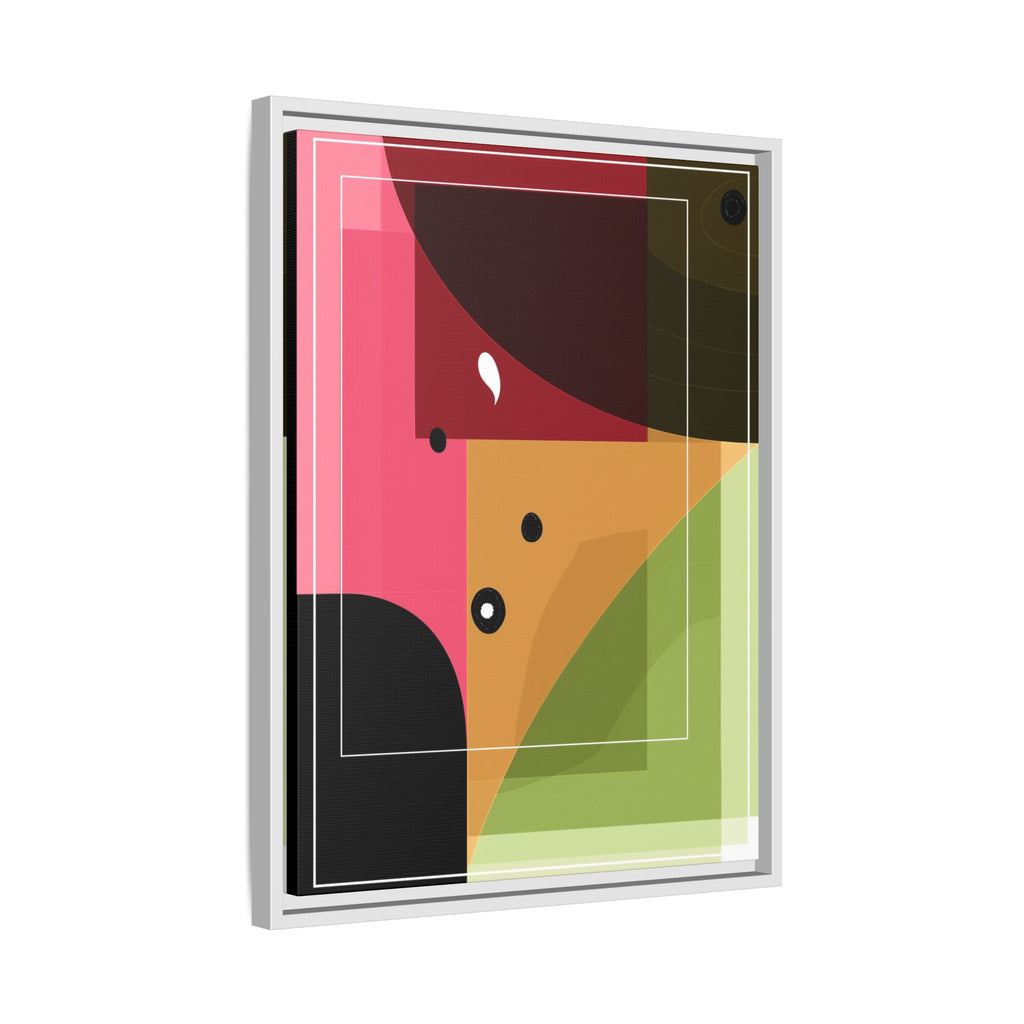 Geometric Convergence: Abstract Modernist Composition, Constructivist Color Blocking, Layered Geometric Design   |   Custom Orders Accepted