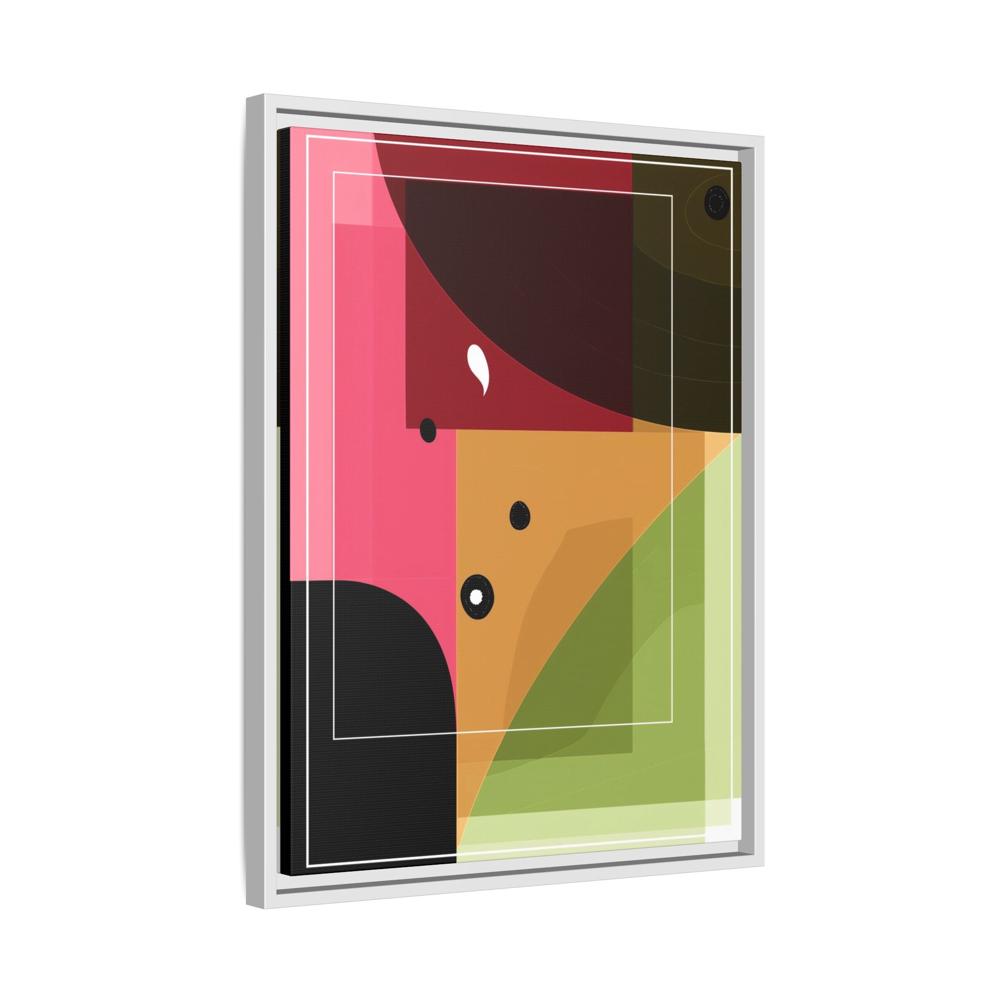 Geometric Convergence: Abstract Modernist Composition, Constructivist Color Blocking, Layered Geometric Design   |   Custom Orders Accepted