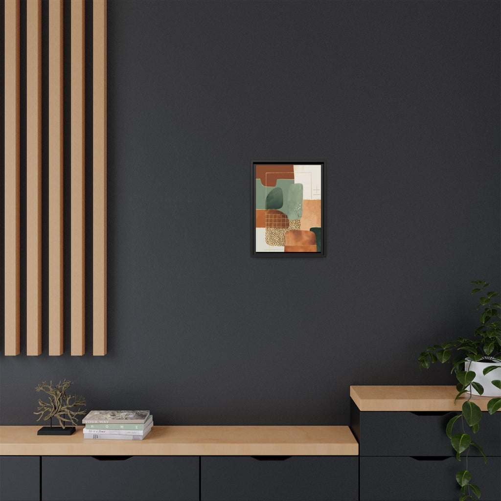 Geometric Harmony: Abstract Minimalist Art, Mid-Century Modern Design, Organic Shapes Composition   |   Custom Orders Accepted