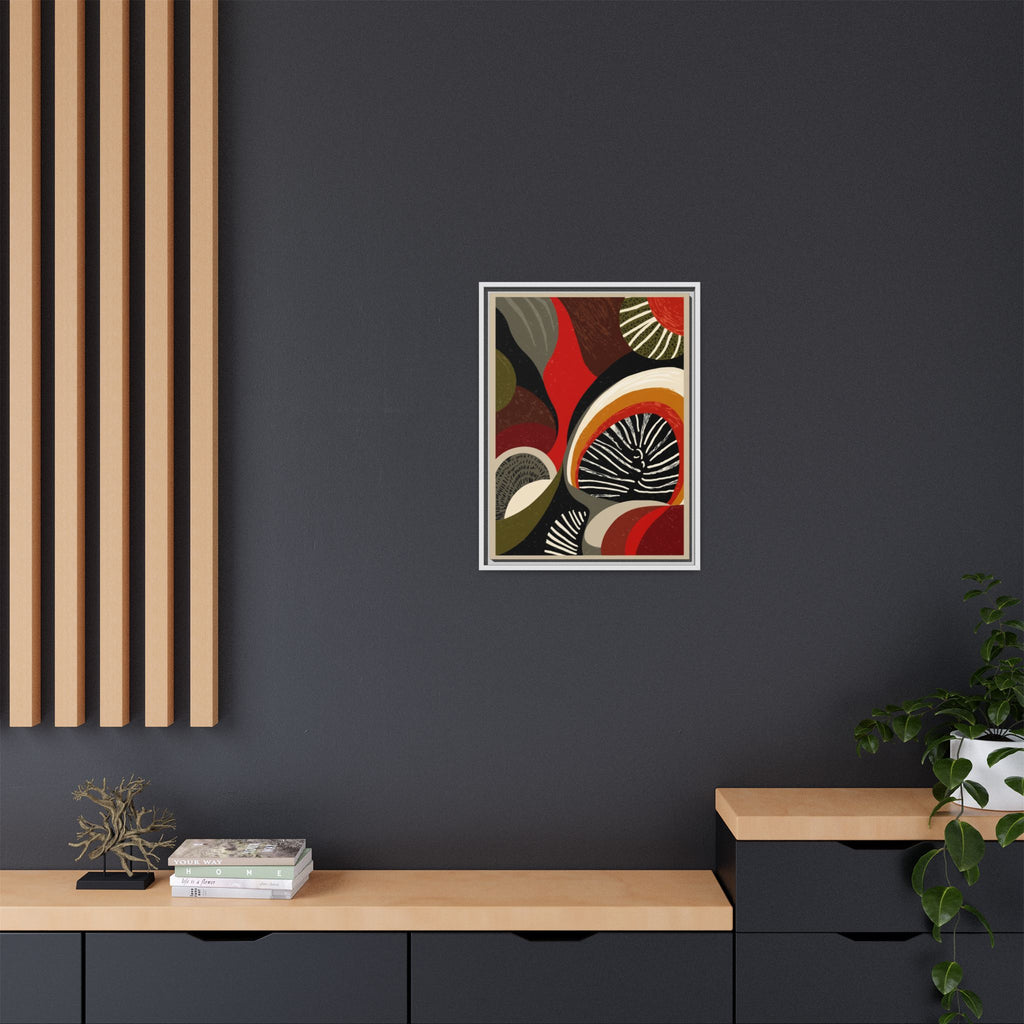 Geometric Rhythm: Abstract Composition, Mid-Century Modern Art, Radial Design Inspiration   |   Custom Orders Accepted