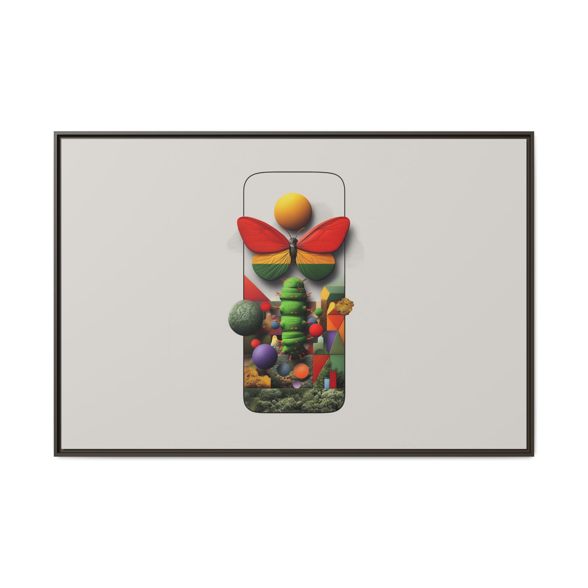 Digital Metamorphosis: Cybernetic Butterfly Realm, Surreal Tech Nature Composition   |    Custom Orders Available