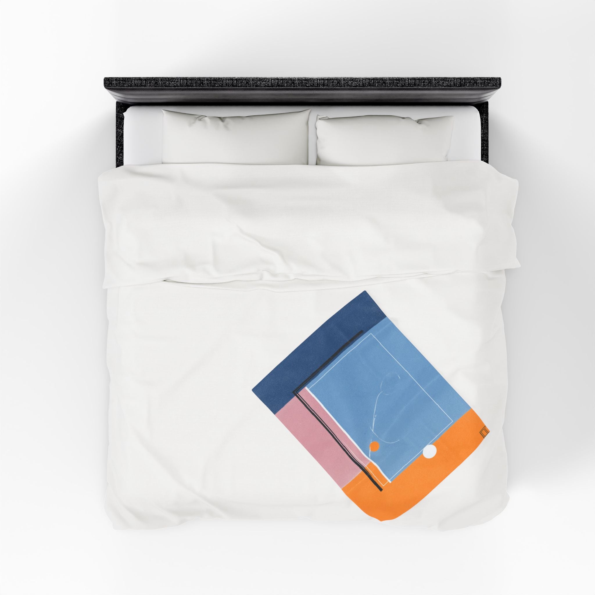 Geometric Harmony: Abstract Color Blocks, Minimalist Constructivist Design   |    Custom Orders Available