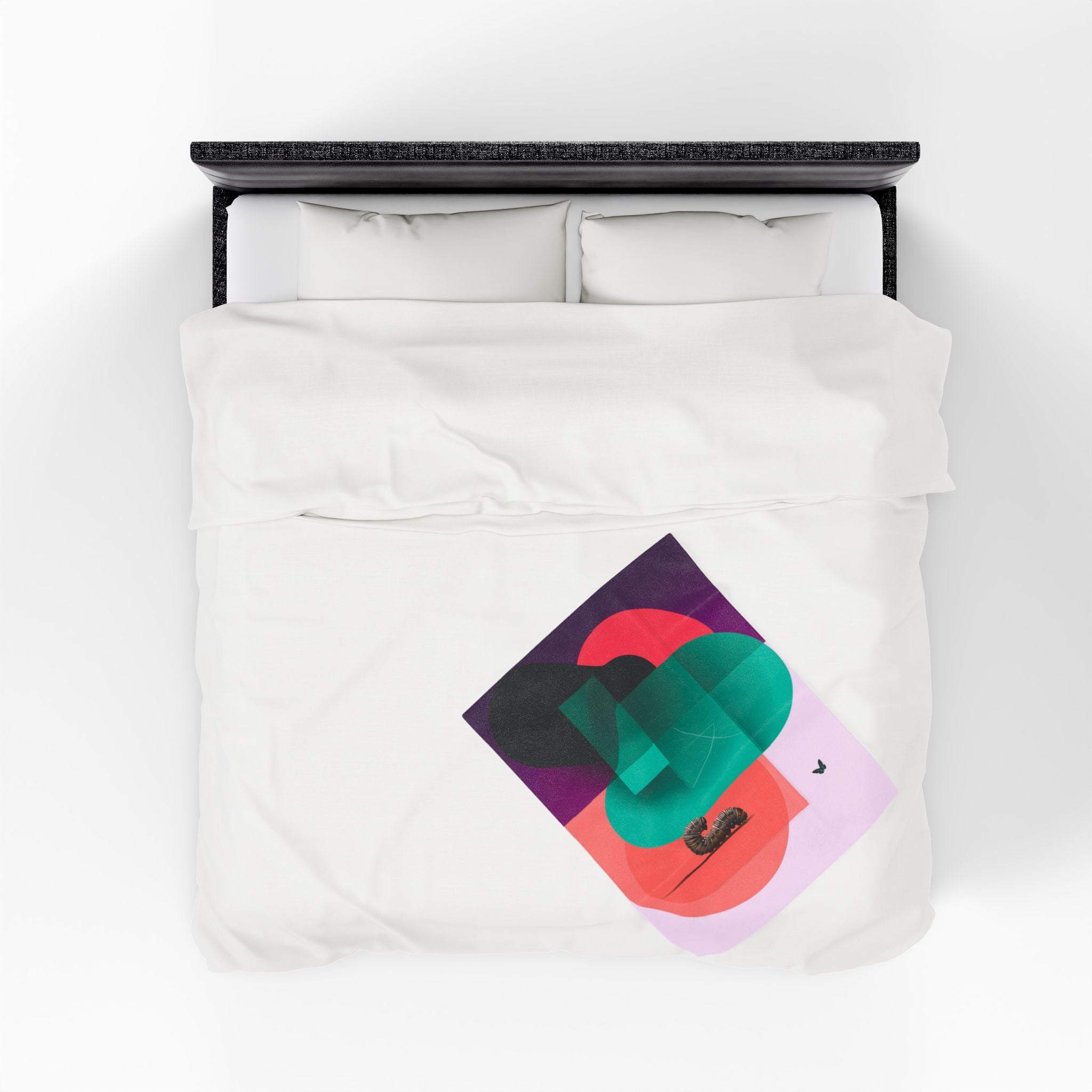 Metamorphosis of Geometry: Abstract Modernist Design, Vibrant Geometric Composition   |    Custom Orders Available