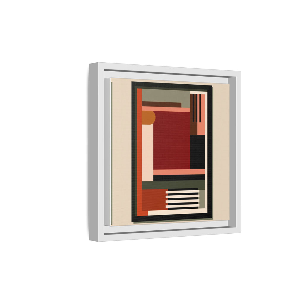 Architectural Geometries: Modern Abstract Composition, Bauhaus-Inspired Design, Geometric Color Blocking   |   Custom Orders Accepted