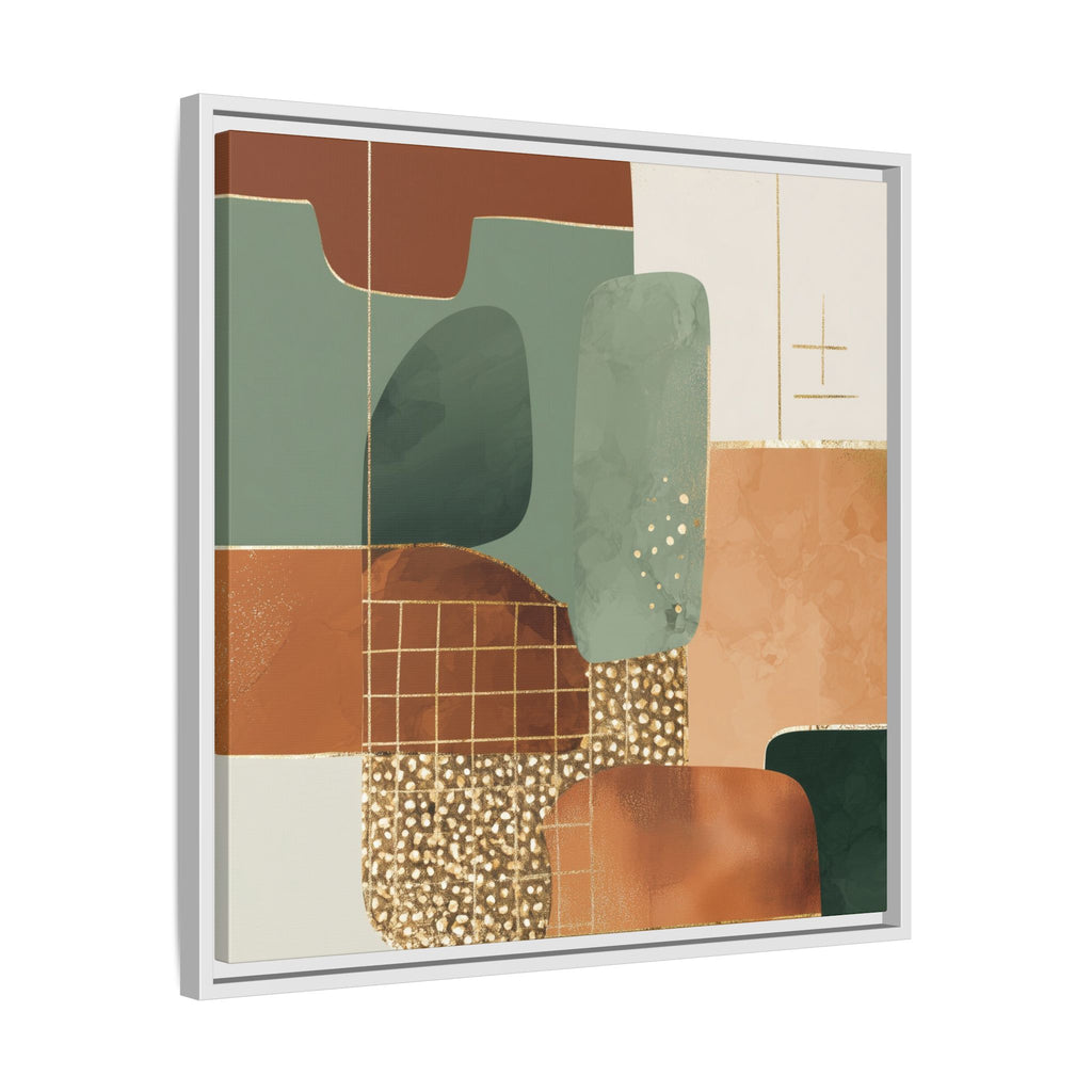 Geometric Harmony: Abstract Minimalist Art, Mid-Century Modern Design, Organic Shapes Composition   |   Custom Orders Accepted