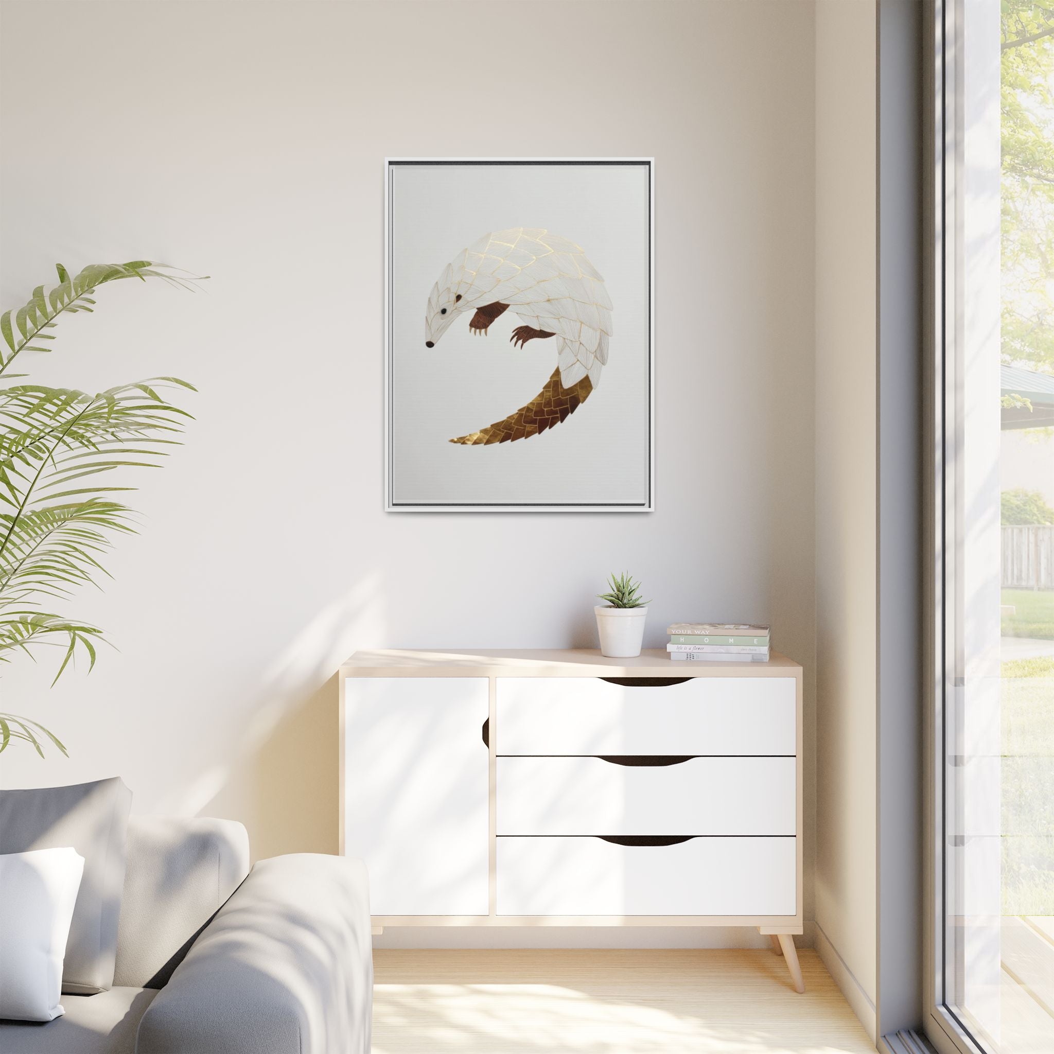 Geometric Hedgehog: Architectural Animal Portrait, Layered Geometric Illustration   |  Personalized & Custom Orders Available