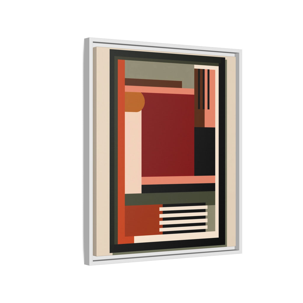 Architectural Geometries: Modern Abstract Composition, Bauhaus-Inspired Design, Geometric Color Blocking   |   Custom Orders Accepted