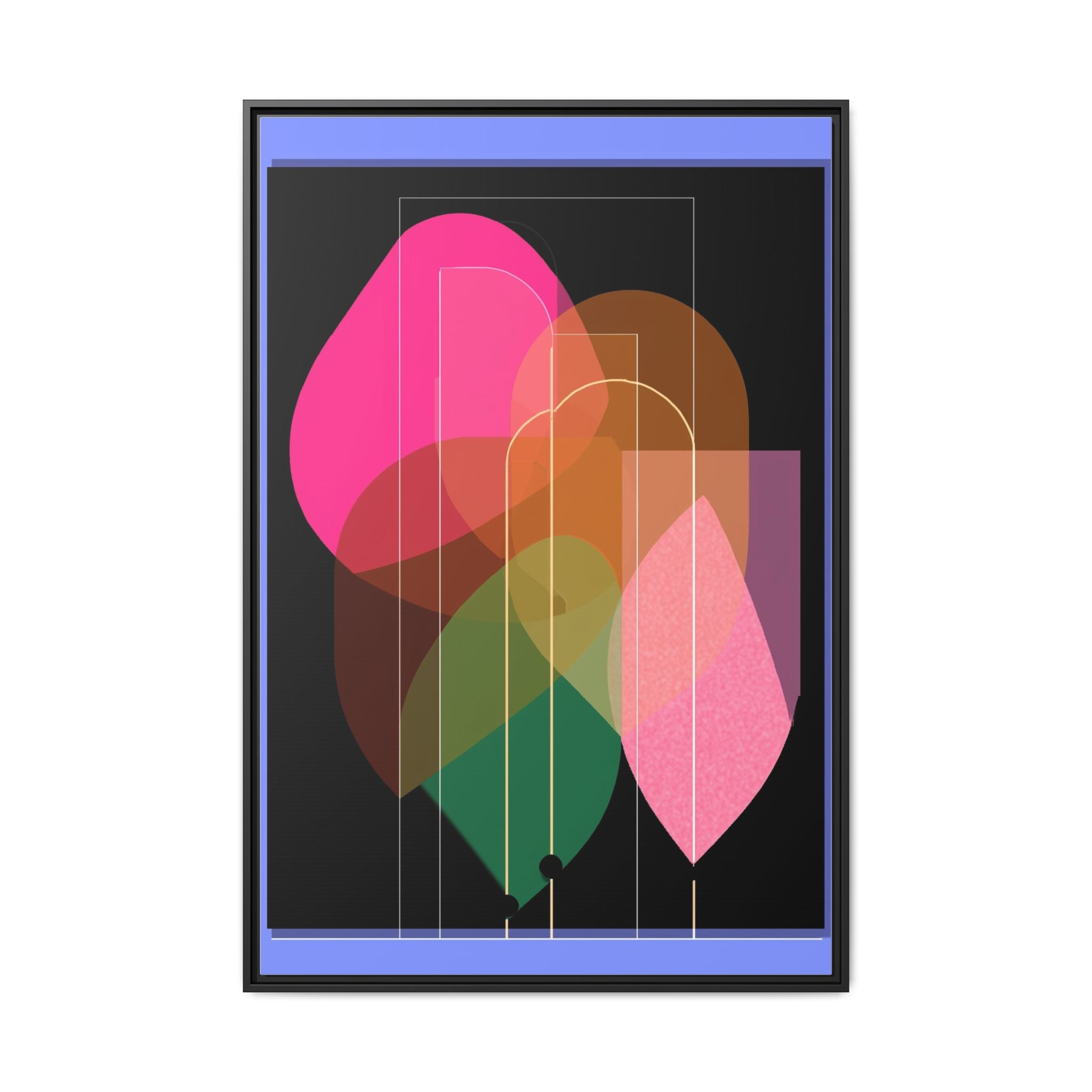 Organic Geometry: Abstract Shape Symphony, Minimalist Color Layers, Contemporary Graphic Design   |   Custom Orders Accepted