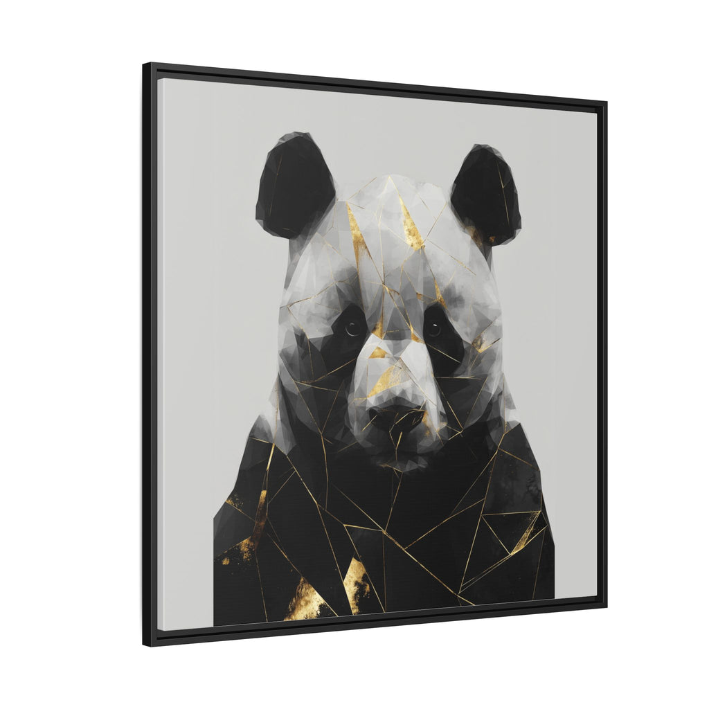 Fractured Panda: Geometric Wildlife Art, Low-Poly Contemporary Portrait   |  Personalized & Custom Orders Available