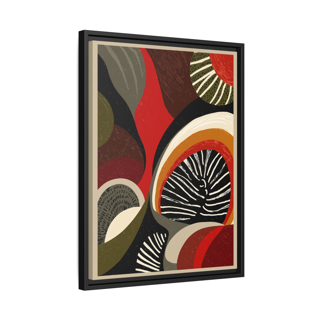 Geometric Rhythm: Abstract Composition, Mid-Century Modern Art, Radial Design Inspiration   |   Custom Orders Accepted