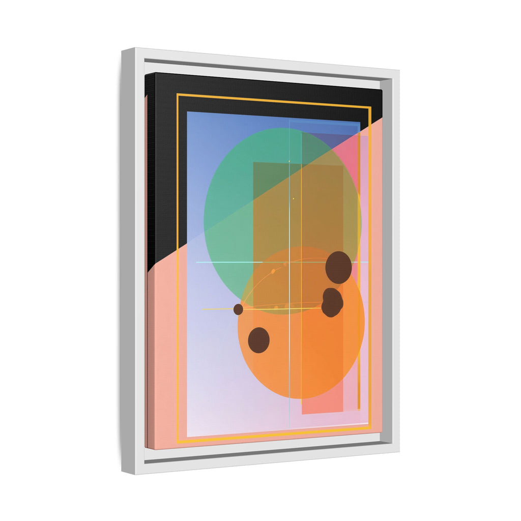 Geometric Harmony: Abstract Composition, Overlapping Shapes, Precision Design   |   Custom Orders Accepted