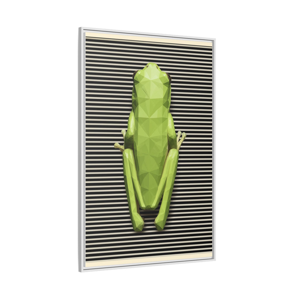 Geometric Amphibian: Low-Poly Frog Design, Digital Art Minimalism   |  Personalized & Custom Orders Available