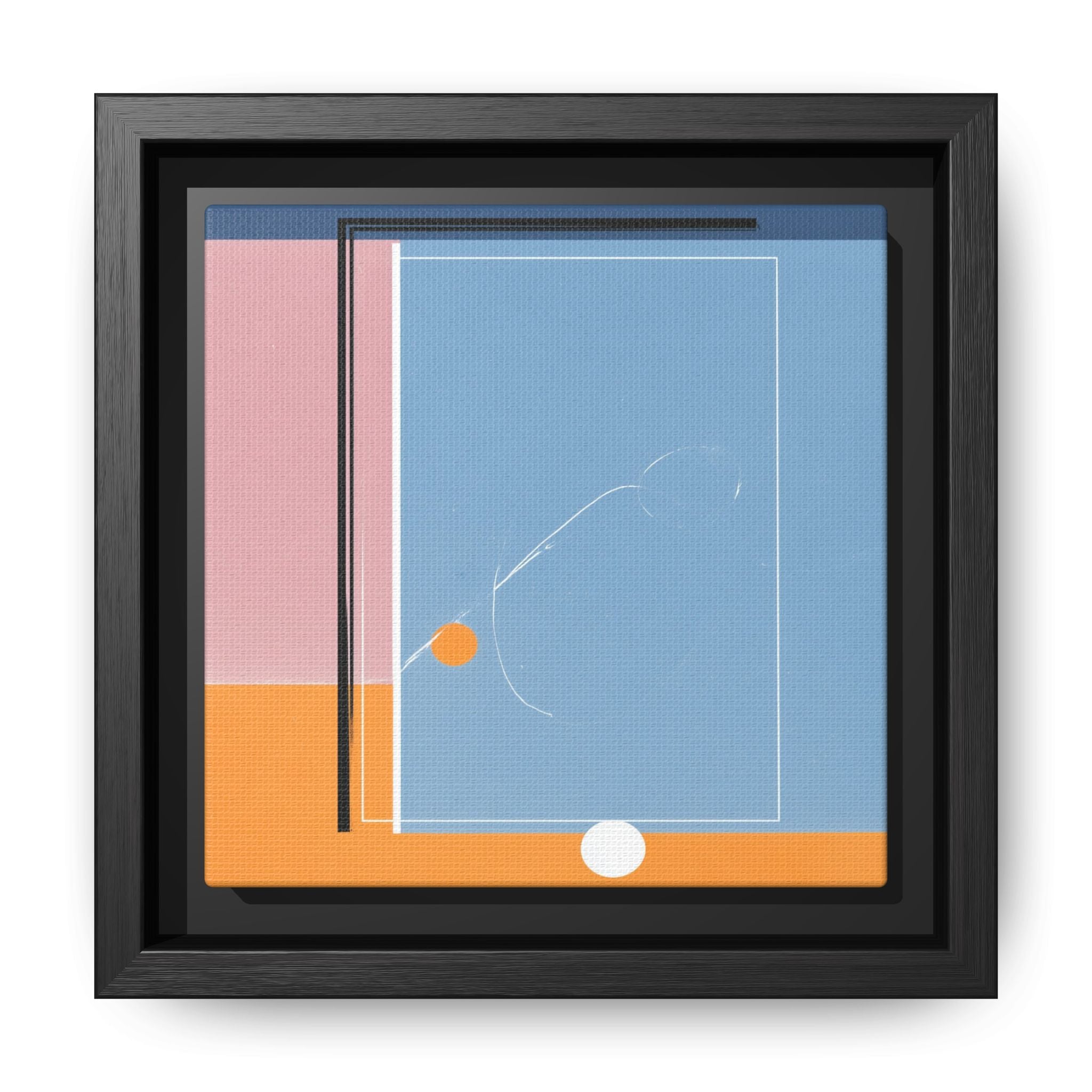 Geometric Layered Abstraction: Modernist Color Planes, Constructivist Design, Minimalist Composition   |   Custom Orders Accepted