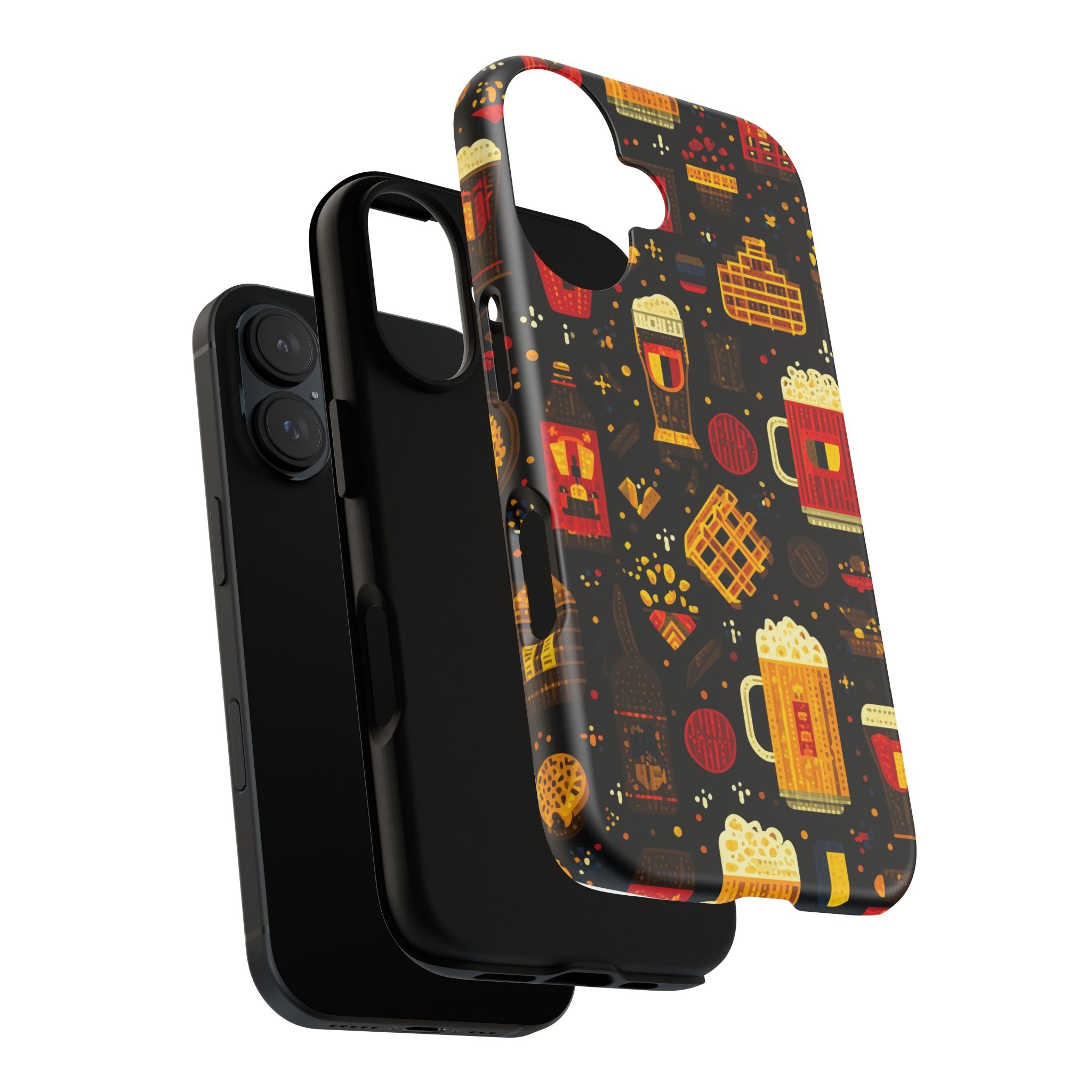 Belgian Phonecase | Tough Cases with Fun Beer Design, Holiday Gift, Unique Phone Accessory, Beer Lovers
