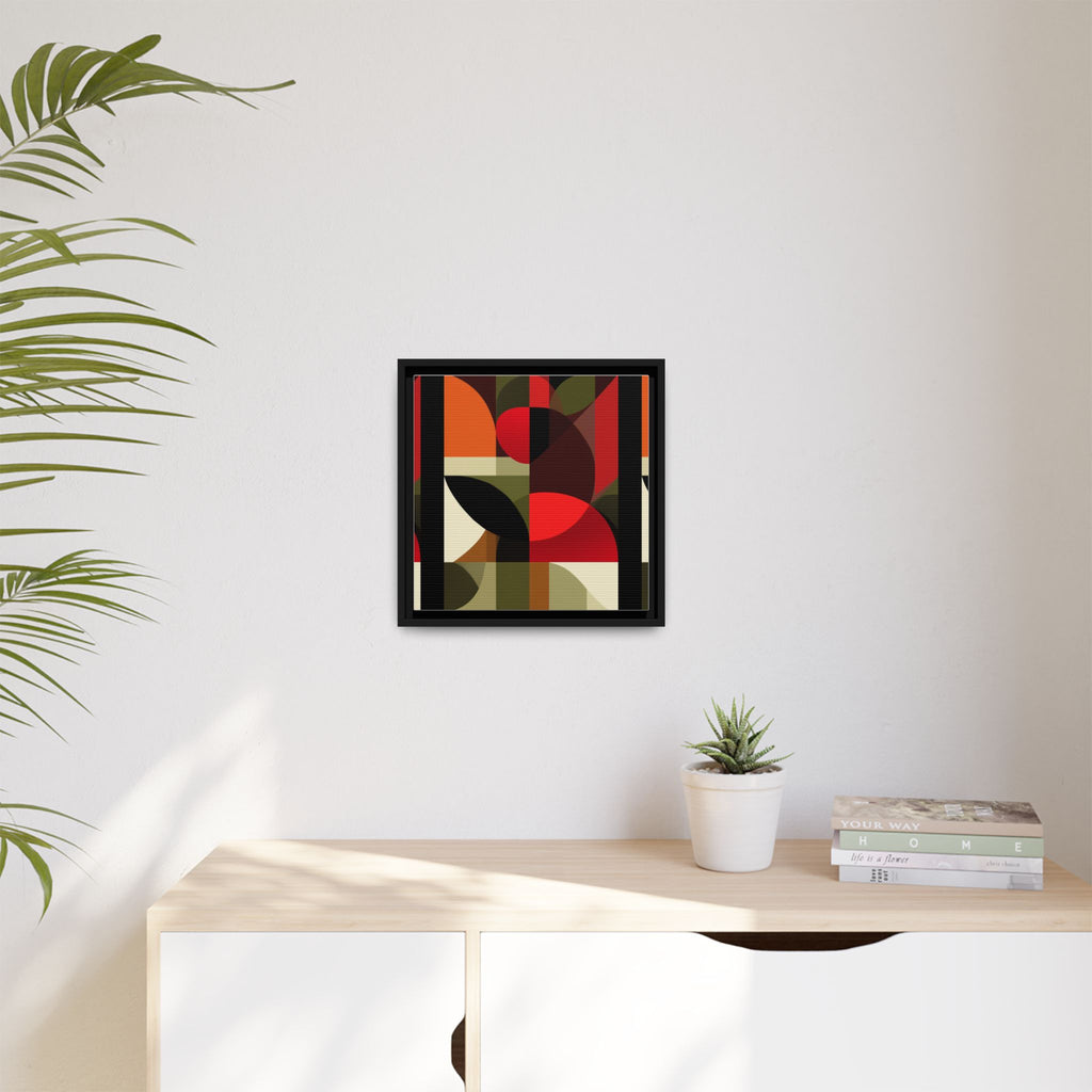 Geometric Fusion: Modern Abstract Composition, Cubist Color Blocks, Architectural Form Harmony   |   Custom Orders Accepted