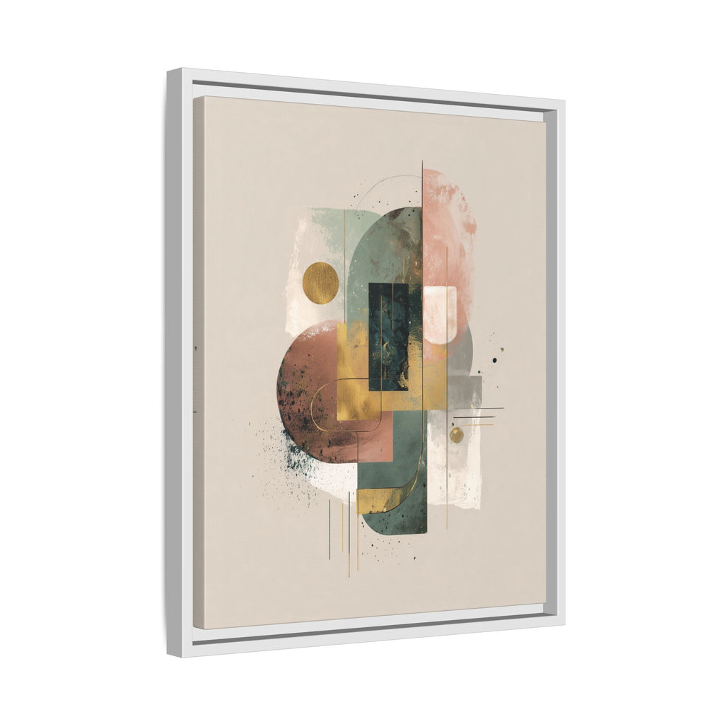 Organic Geometries: Fragmented Forms, Digital Abstract Composition, Layered Minimalist Art   |   Custom Orders Accepted