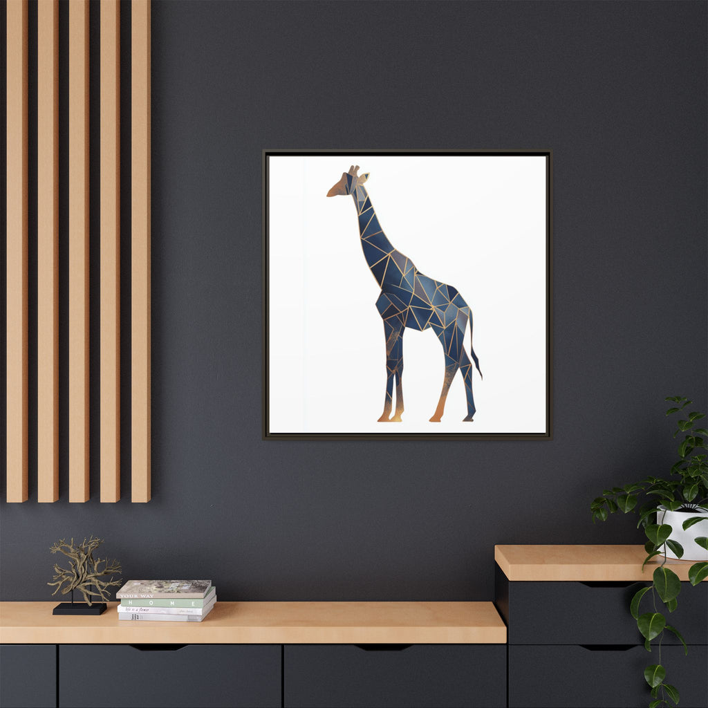Geometric Giraffe: Modern Wildlife Art, Angular Minimalist Design   |  Personalized & Custom Orders Available