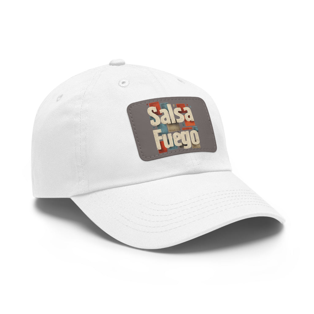 Salsa Fuego Geometric Dad Hat with Leather Patch (Rectangle)