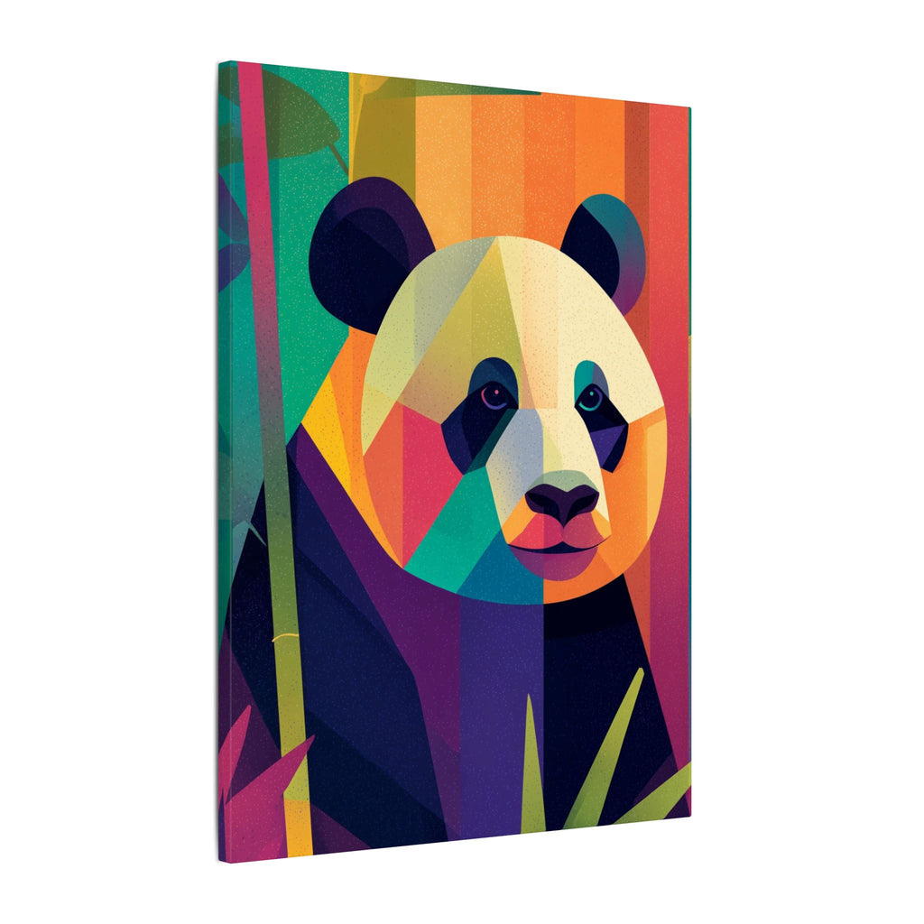 Geometric Panda: Cubist Wildlife, Colorful Fragmentation, Modern Digital Art   |  Personalized & Custom Orders Available