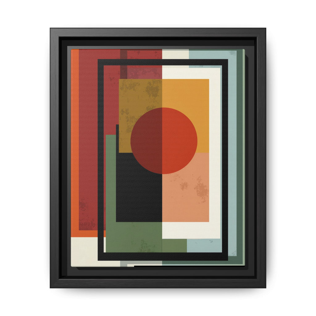 Geometric Harmonies: Mid-Century Modern Composition, Constructivist Inspiration, Abstract Rectangular Interplay   |   Custom Orders Accepted
