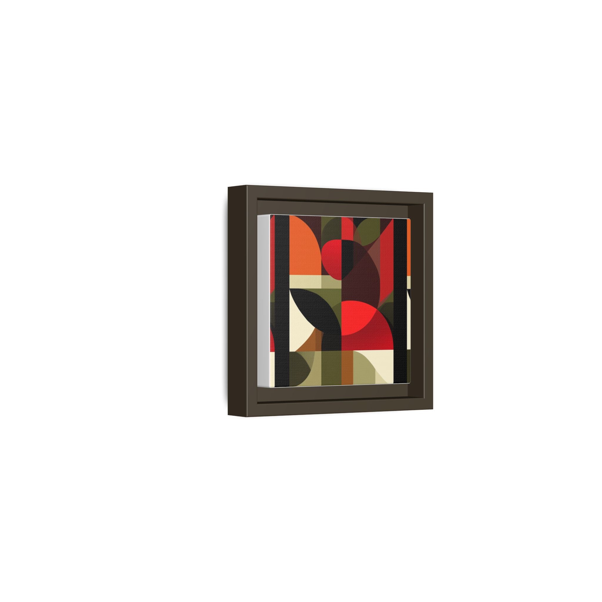 Geometric Fusion: Modern Abstract Composition, Cubist Color Blocks, Architectural Form Harmony   |   Custom Orders Accepted
