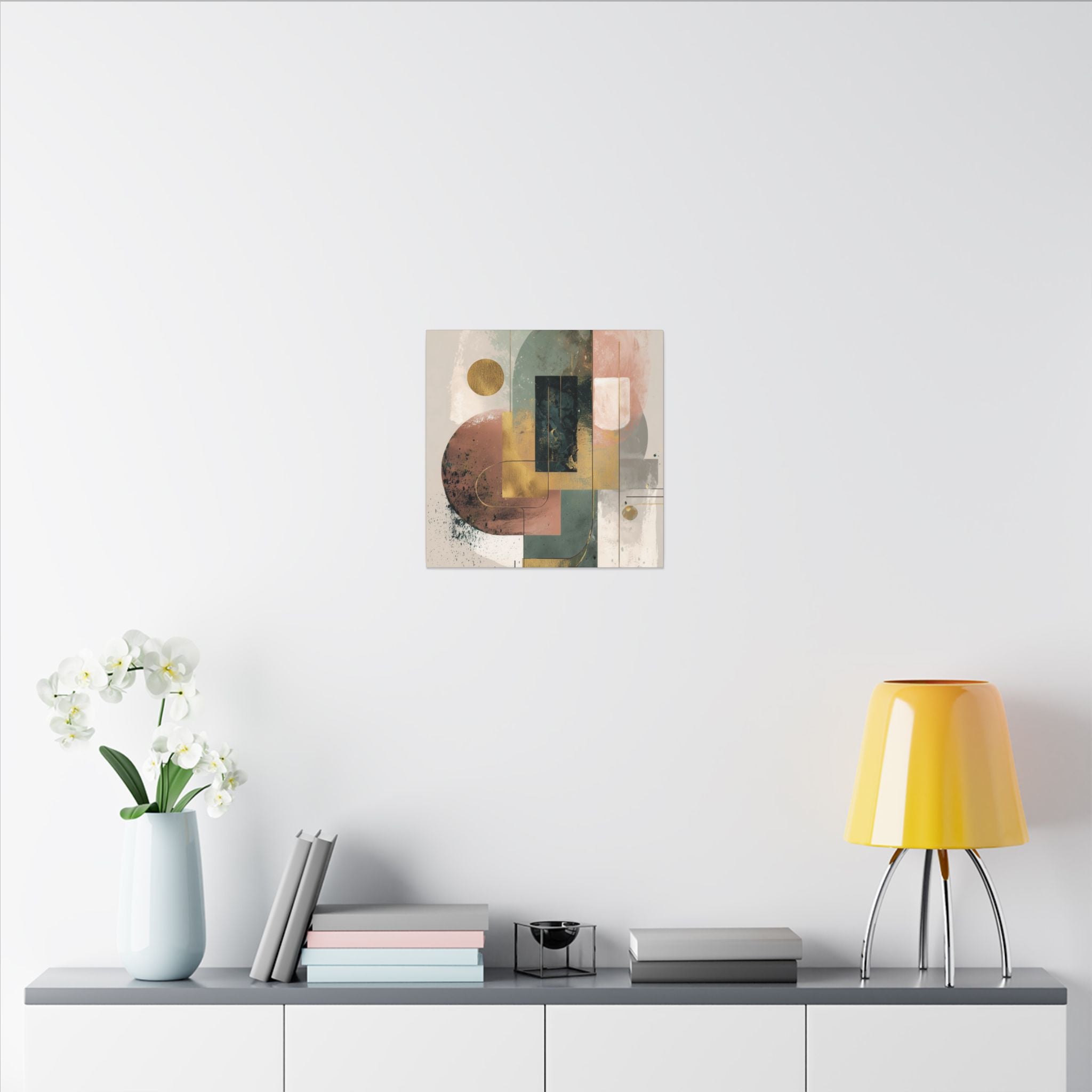 Geometric Harmony: Abstract Composition, Modernist Minimalism, Ethereal Design Layers   |   Custom Orders Accepted