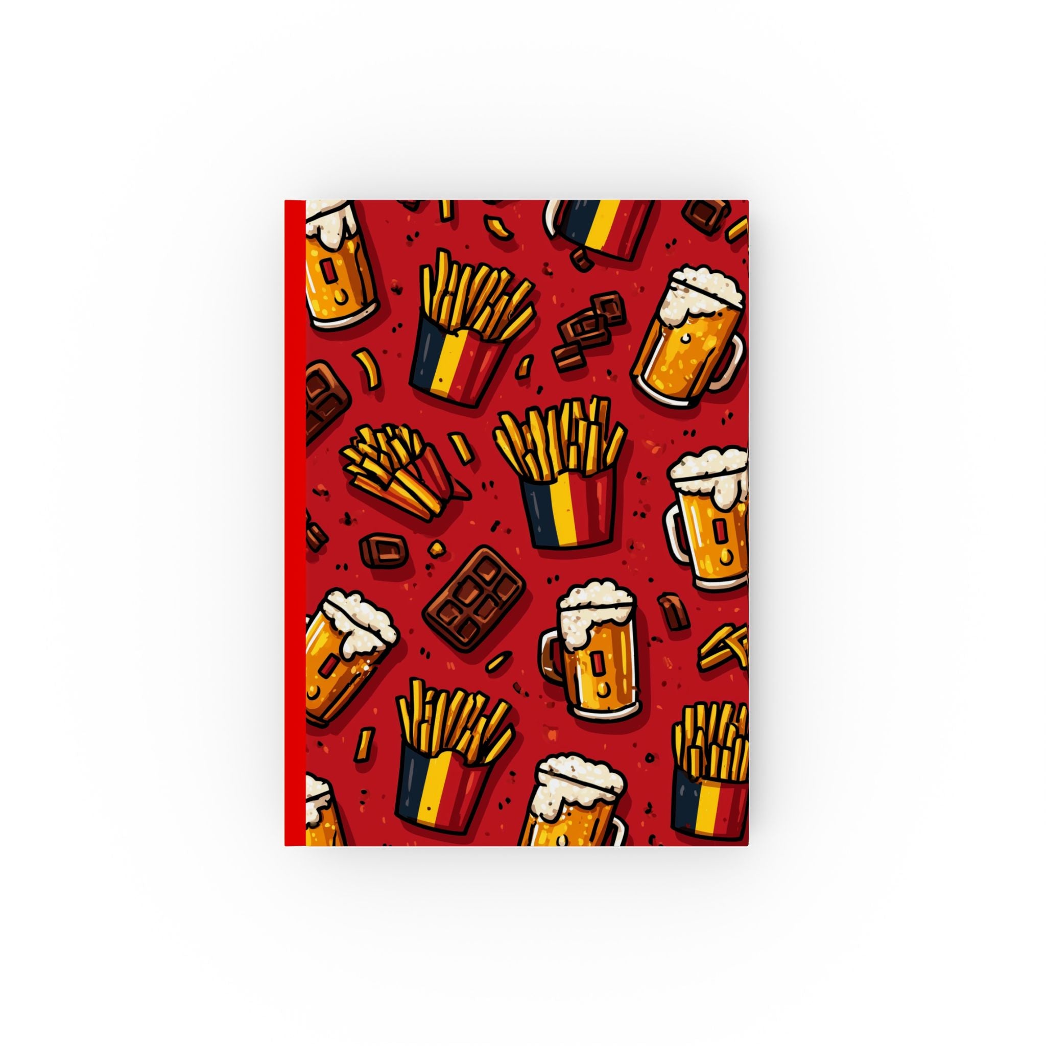 Belgian Flavor Fiesta: Culinary Celebration, Pop Art Design, Gastronomic Graphic | Custom Orders Accepted