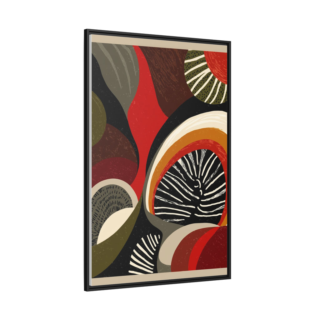 Geometric Rhythm: Abstract Composition, Mid-Century Modern Art, Radial Design Inspiration   |   Custom Orders Accepted