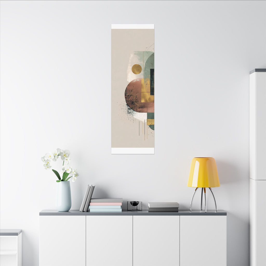 Geometric Harmony: Abstract Composition, Modernist Minimalism, Ethereal Design Layers   |   Custom Orders Accepted