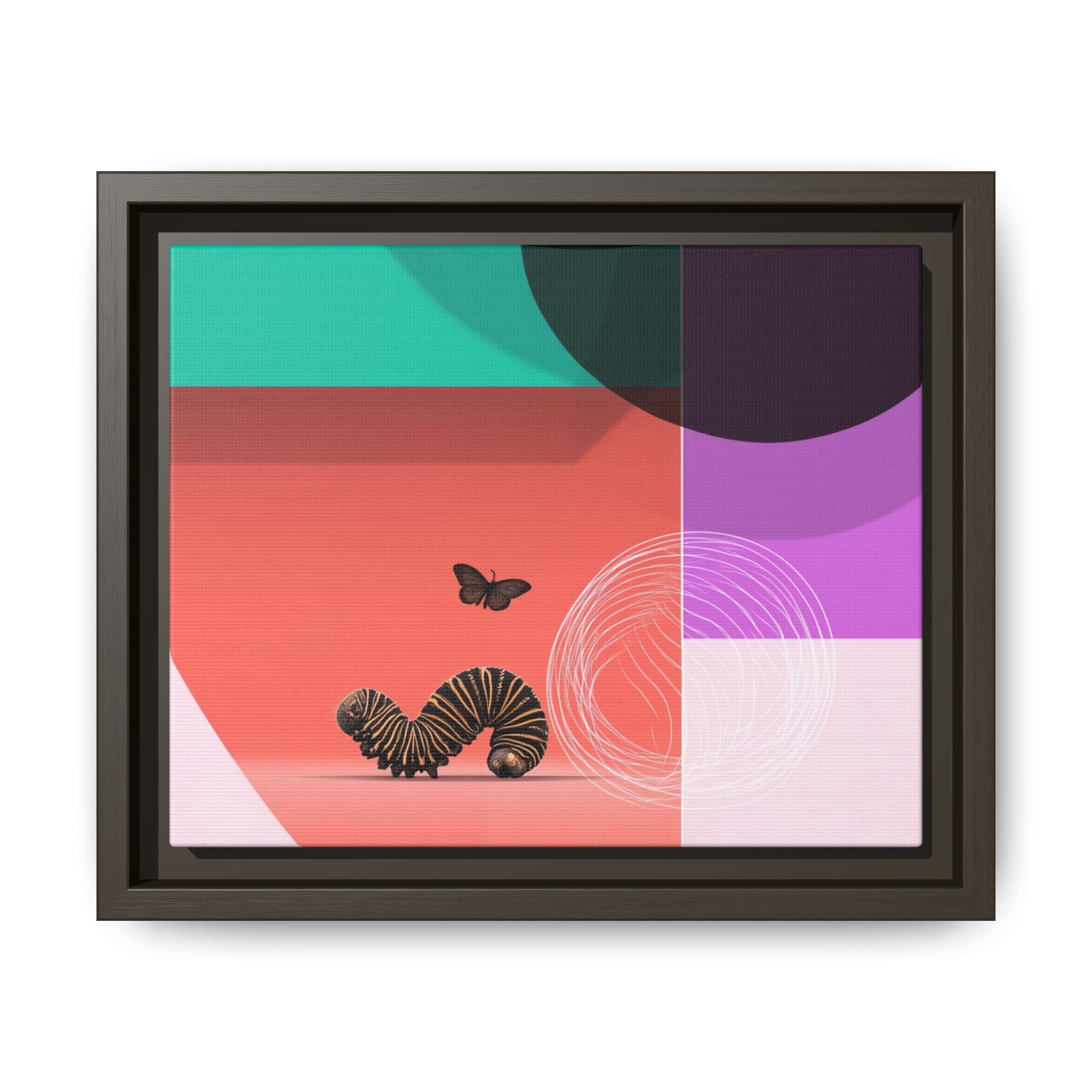 Metamorphosis in Color: Geometric Butterfly Transformation, Abstract Graphic Design   |    Custom Orders Available
