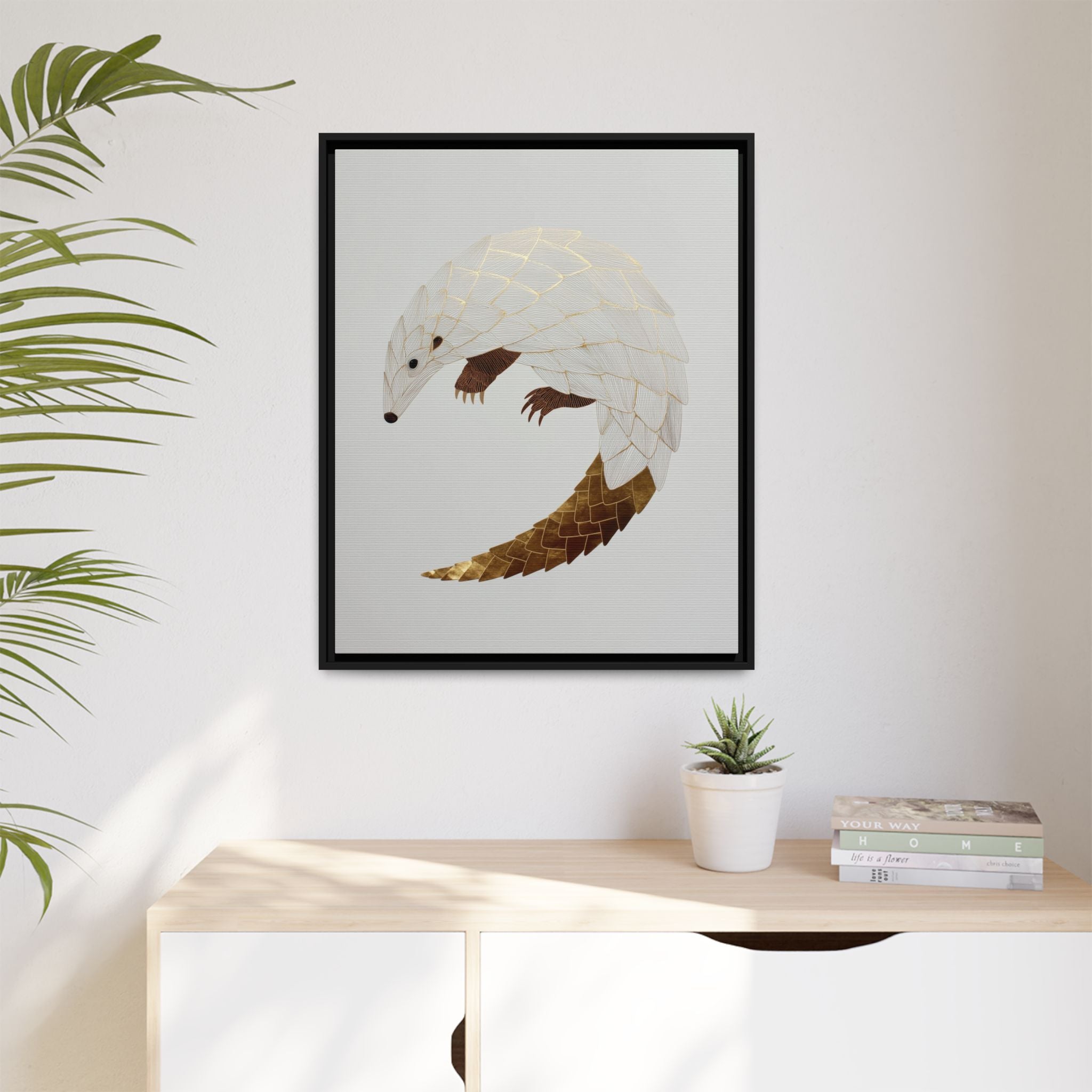 Geometric Hedgehog: Architectural Animal Portrait, Layered Geometric Illustration   |  Personalized & Custom Orders Available