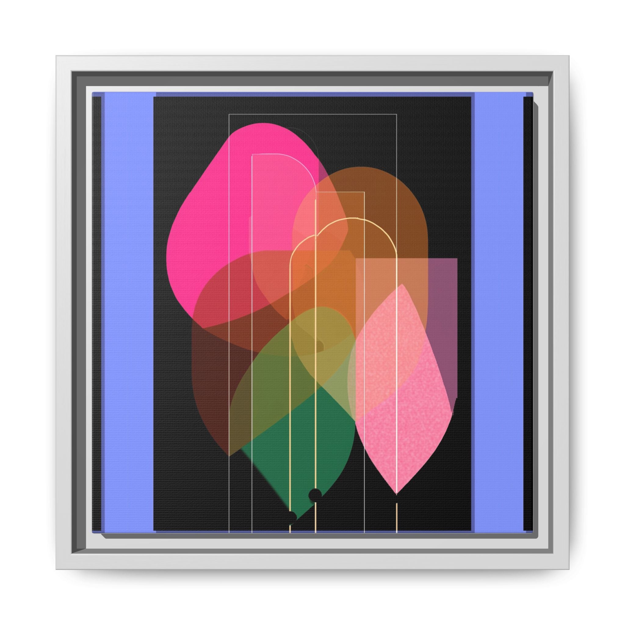 Organic Geometry: Abstract Shape Symphony, Minimalist Color Layers, Contemporary Graphic Design   |   Custom Orders Accepted