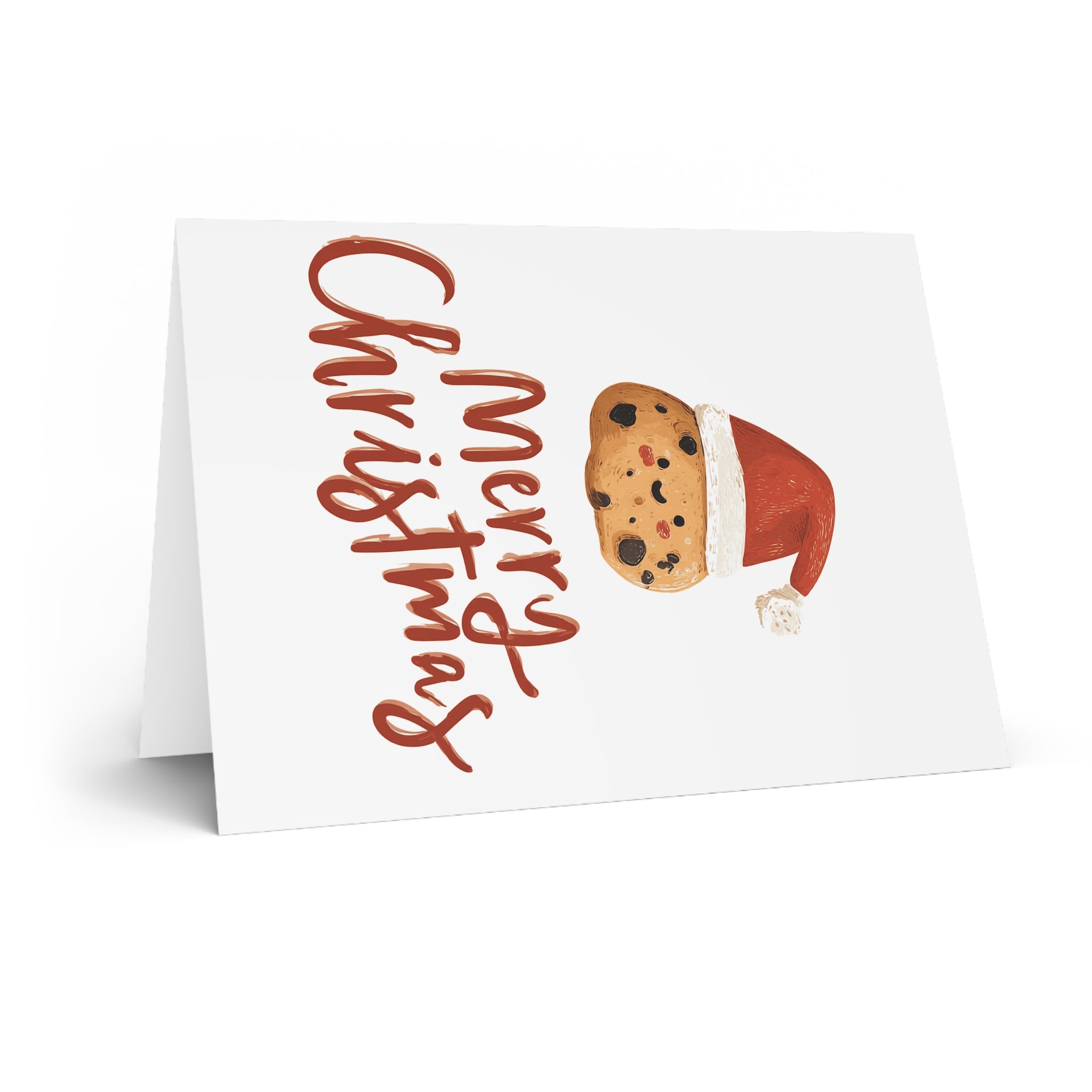 Festive Cookie Charm: Merry Christmas Illustration, Digital Holiday Art, Whimsical Cartoon Character | Custom Orders Accepted
