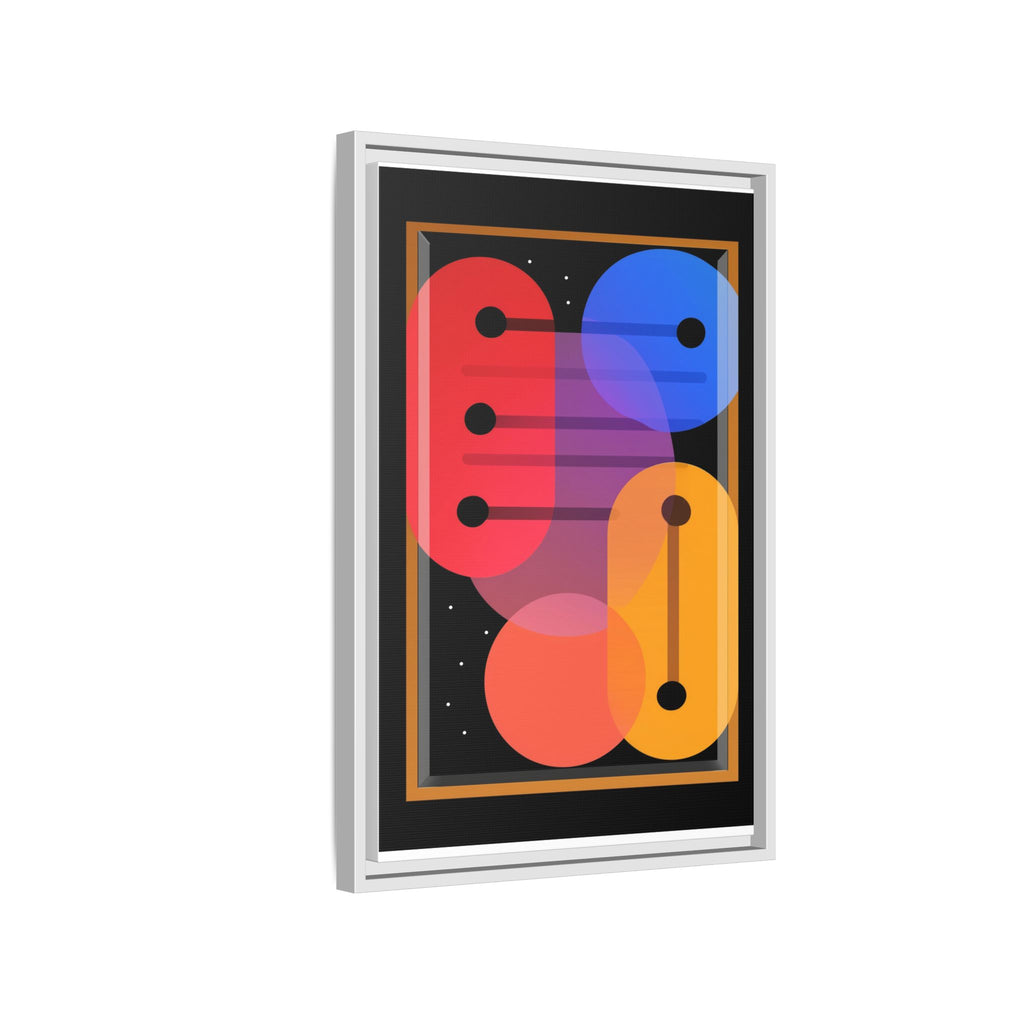 Celestial Geometry: Organic Shapes in Motion, Digital Abstract Composition, Vibrant Color Intersections   |   Custom Orders Accepted