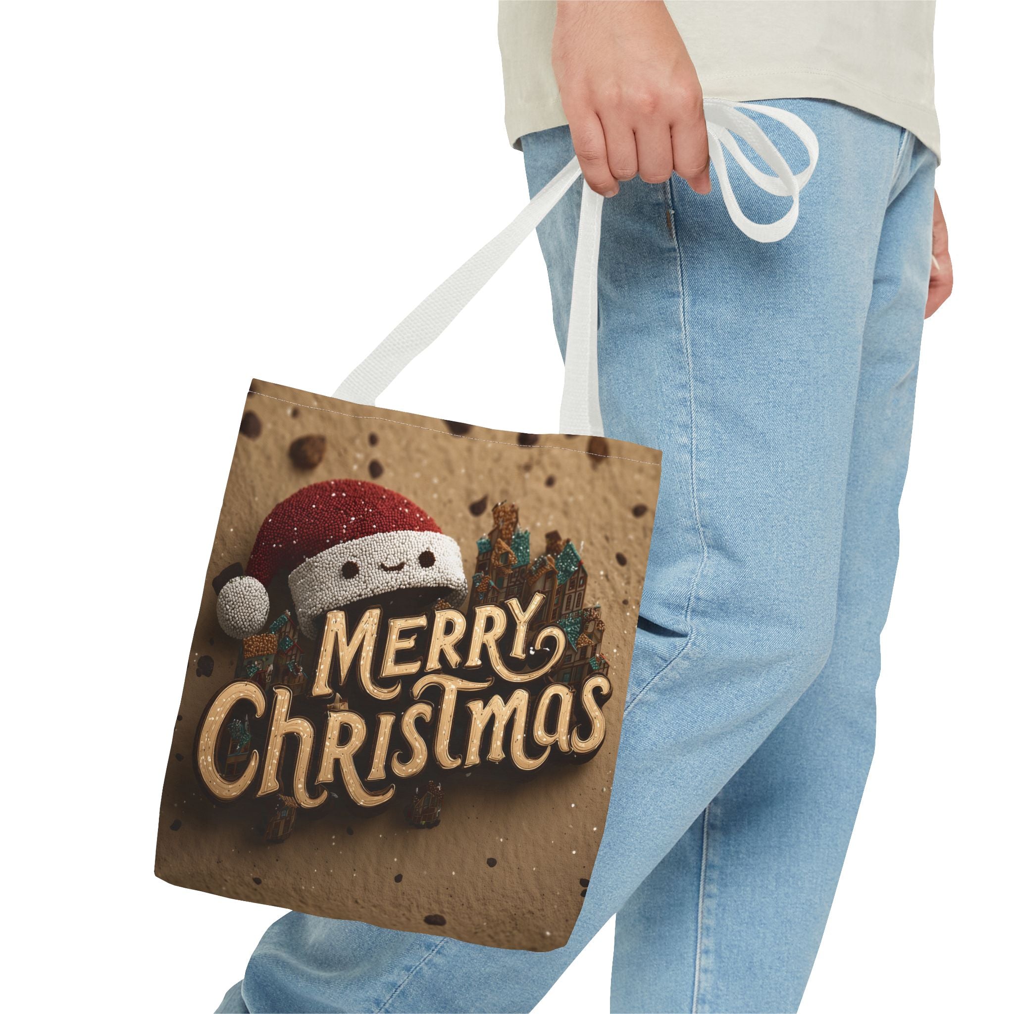 Cute Christmas Cookie Tote Bag (AOP)