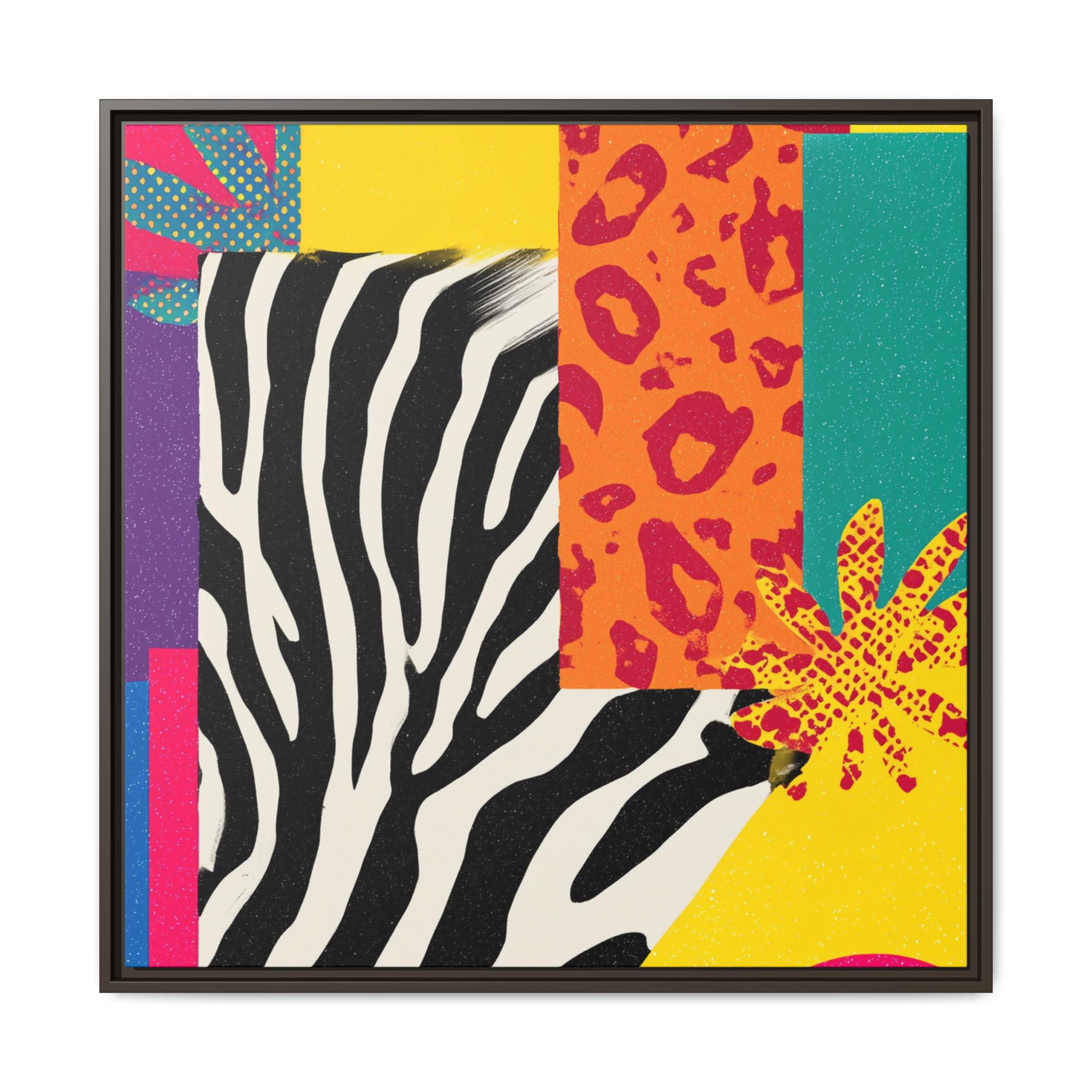 Vibrant Framed Art Print, Colorful Wall Decor, Modern Home Art, Statement Piece for Living Room, Unique Gift, Boho Decor