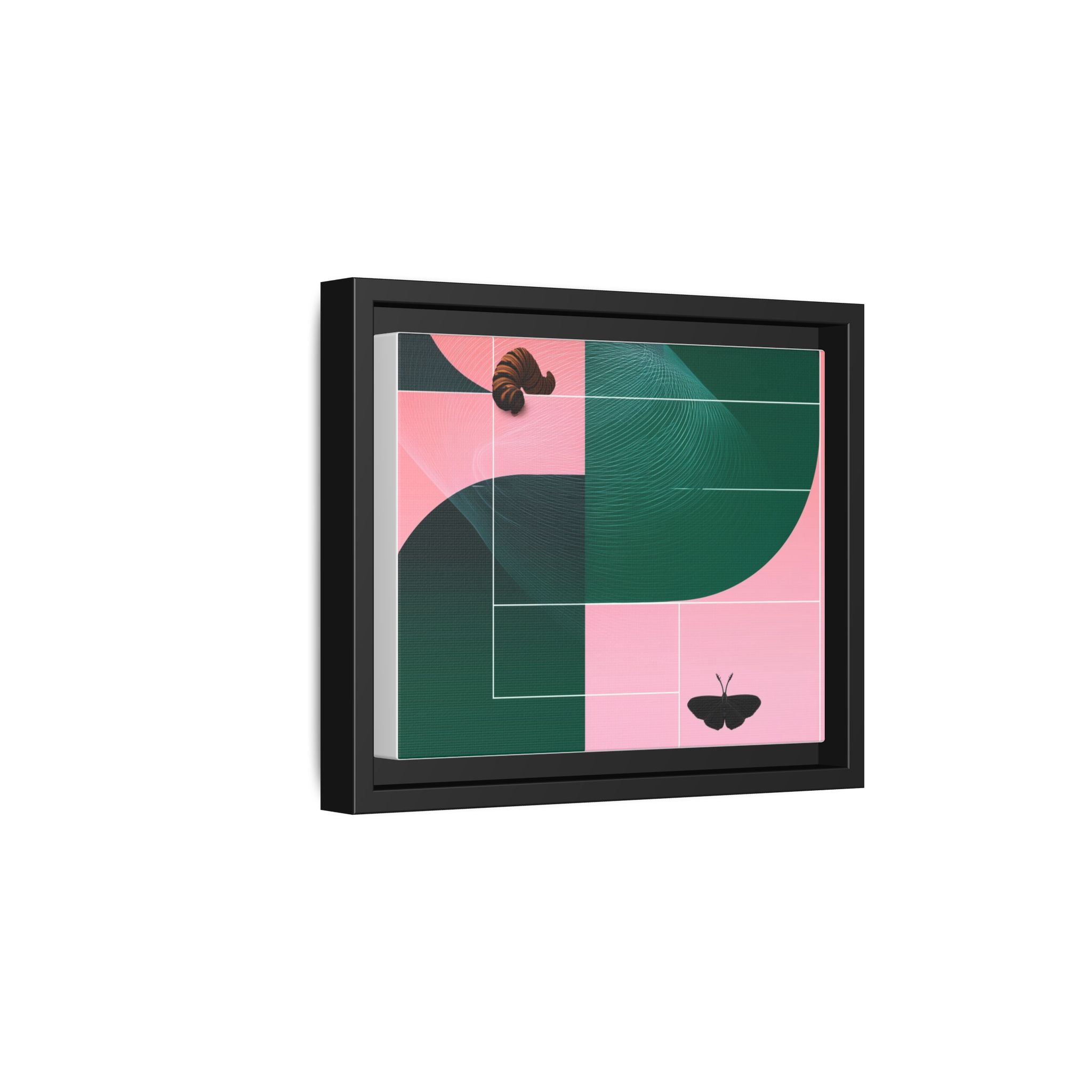 Metamorphosis in Geometric Harmony: Nature's Transformation, Abstract Design Exploration   |    Custom Orders Available