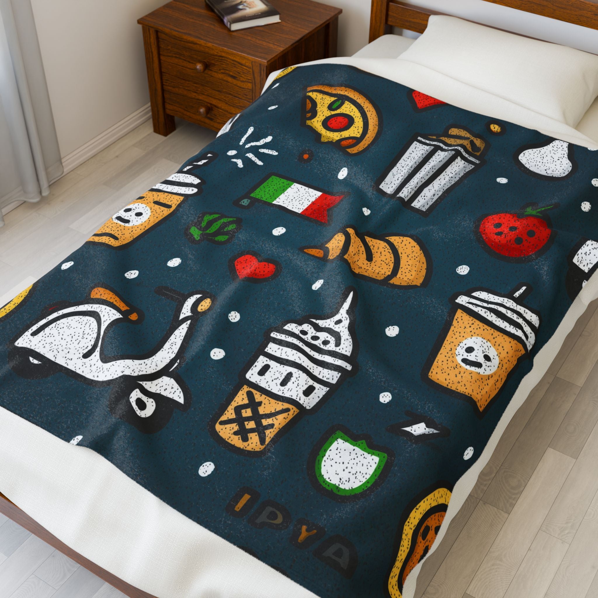 Tasty Italia: Pixel Cuisine Celebration, Retro Food Design   |   Custom Orders Accepted