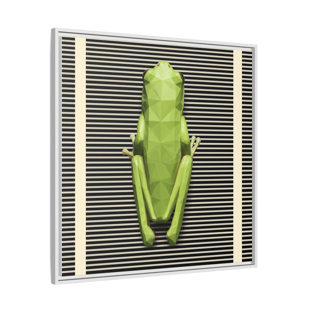 Geometric Amphibian: Low-Poly Frog Design, Digital Art Minimalism   |  Personalized & Custom Orders Available