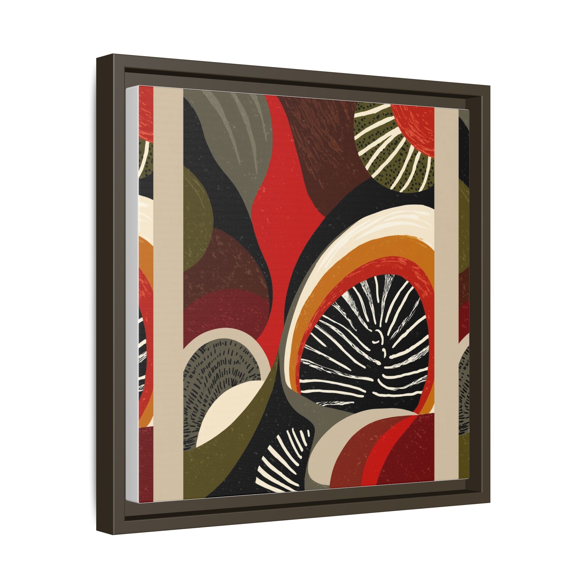 Geometric Rhythm: Abstract Composition, Mid-Century Modern Art, Radial Design Inspiration   |   Custom Orders Accepted
