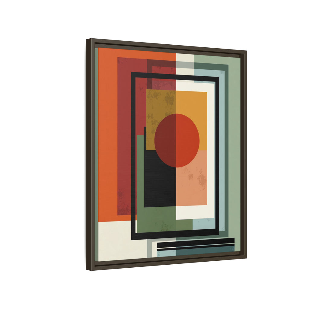 Geometric Harmonies: Mid-Century Modern Composition, Constructivist Inspiration, Abstract Rectangular Interplay   |   Custom Orders Accepted