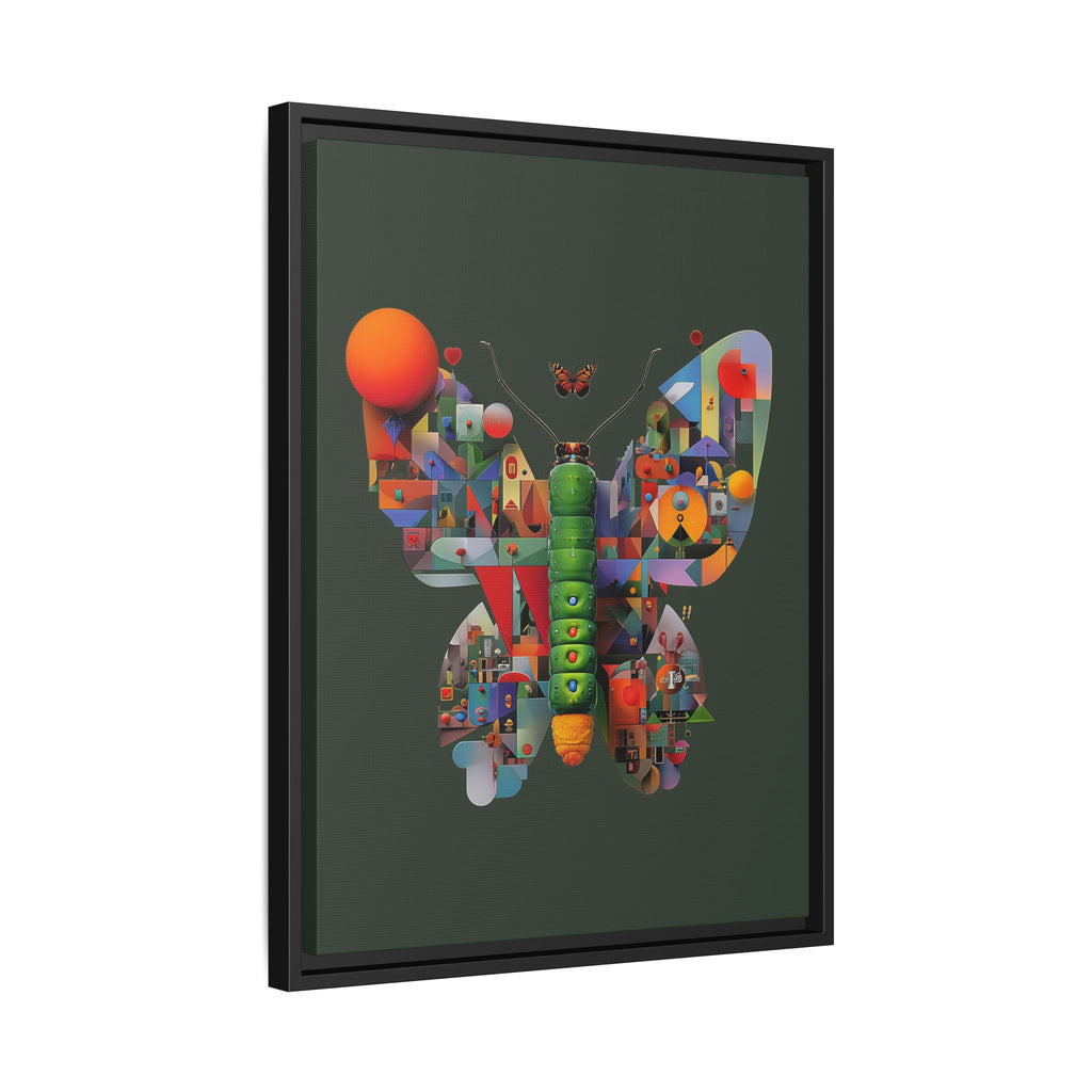 Furnie: Geometric Butterfly Mosaic, Digital Art Landscape   |    Custom Orders Available