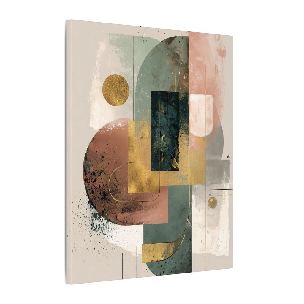 Geometric Harmony: Abstract Composition, Modernist Minimalism, Ethereal Design Layers   |   Custom Orders Accepted