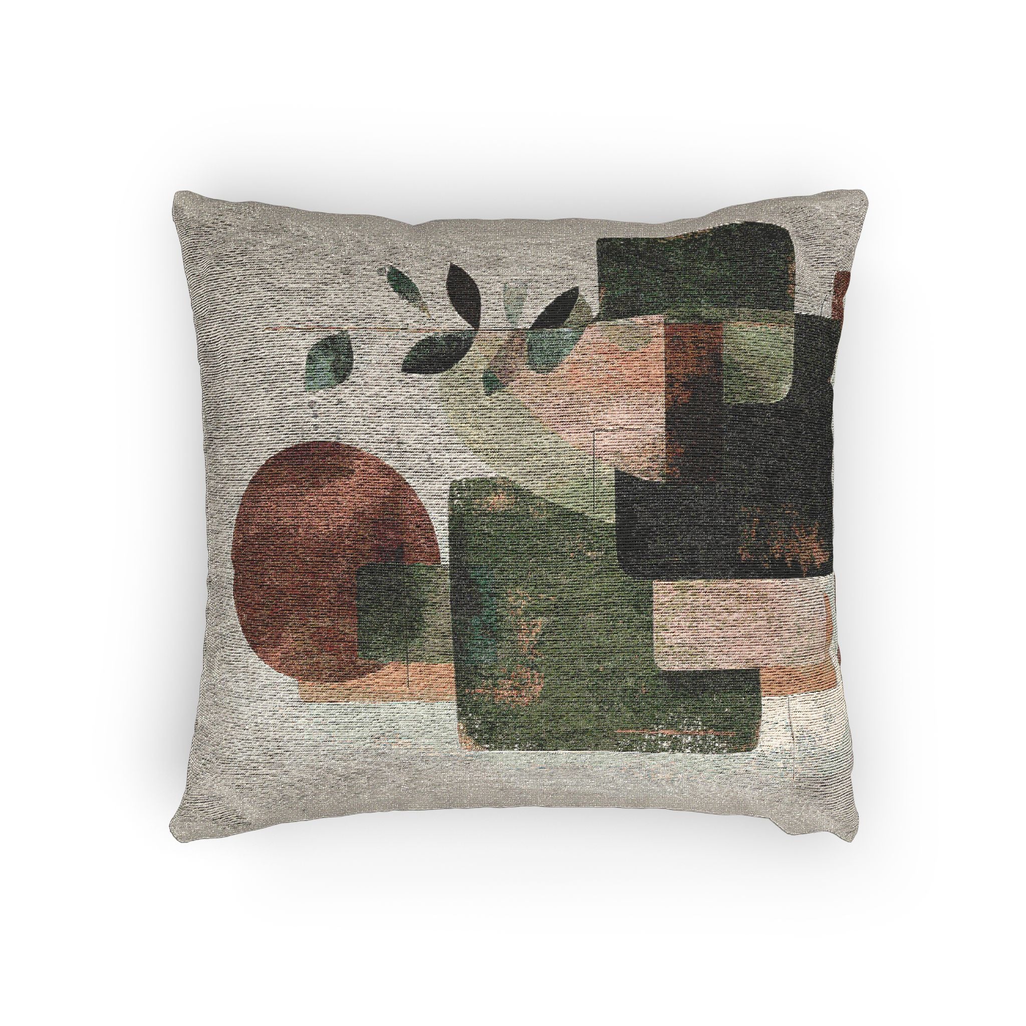 Geometric Harmony: Layers of Earthy Abstraction, Mid-Century Modern Design   |    Custom Orders Available