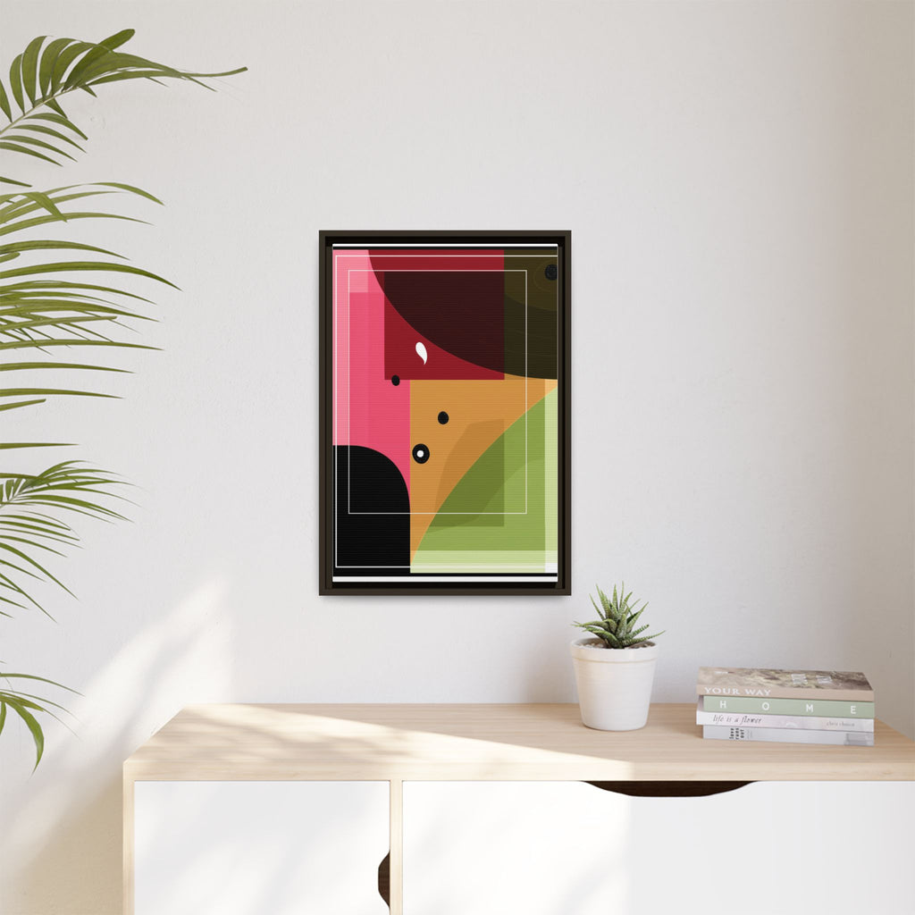 Geometric Convergence: Abstract Modernist Composition, Constructivist Color Blocking, Layered Geometric Design   |   Custom Orders Accepted