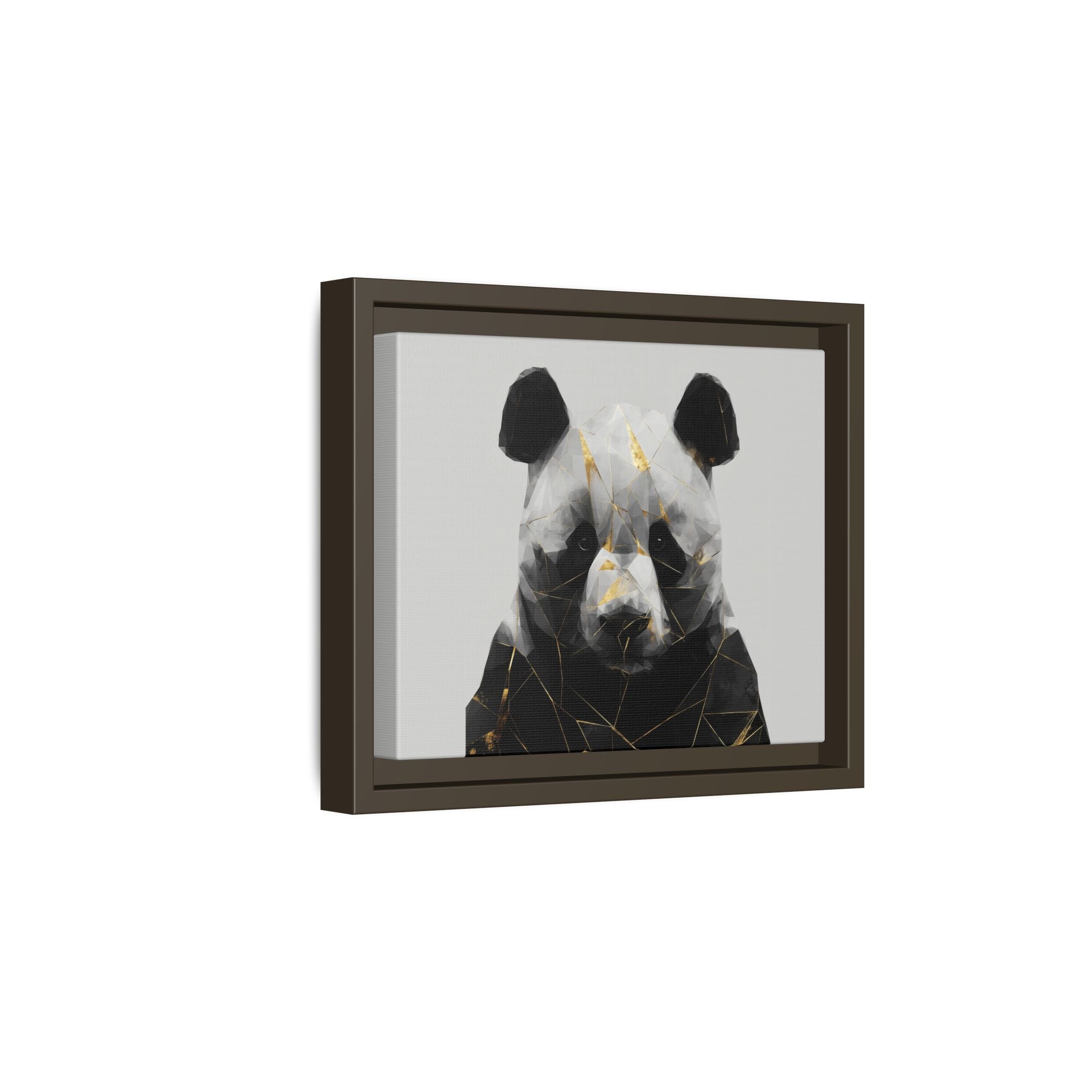 Fractured Panda: Geometric Wildlife Art, Low-Poly Contemporary Portrait   |  Personalized & Custom Orders Available